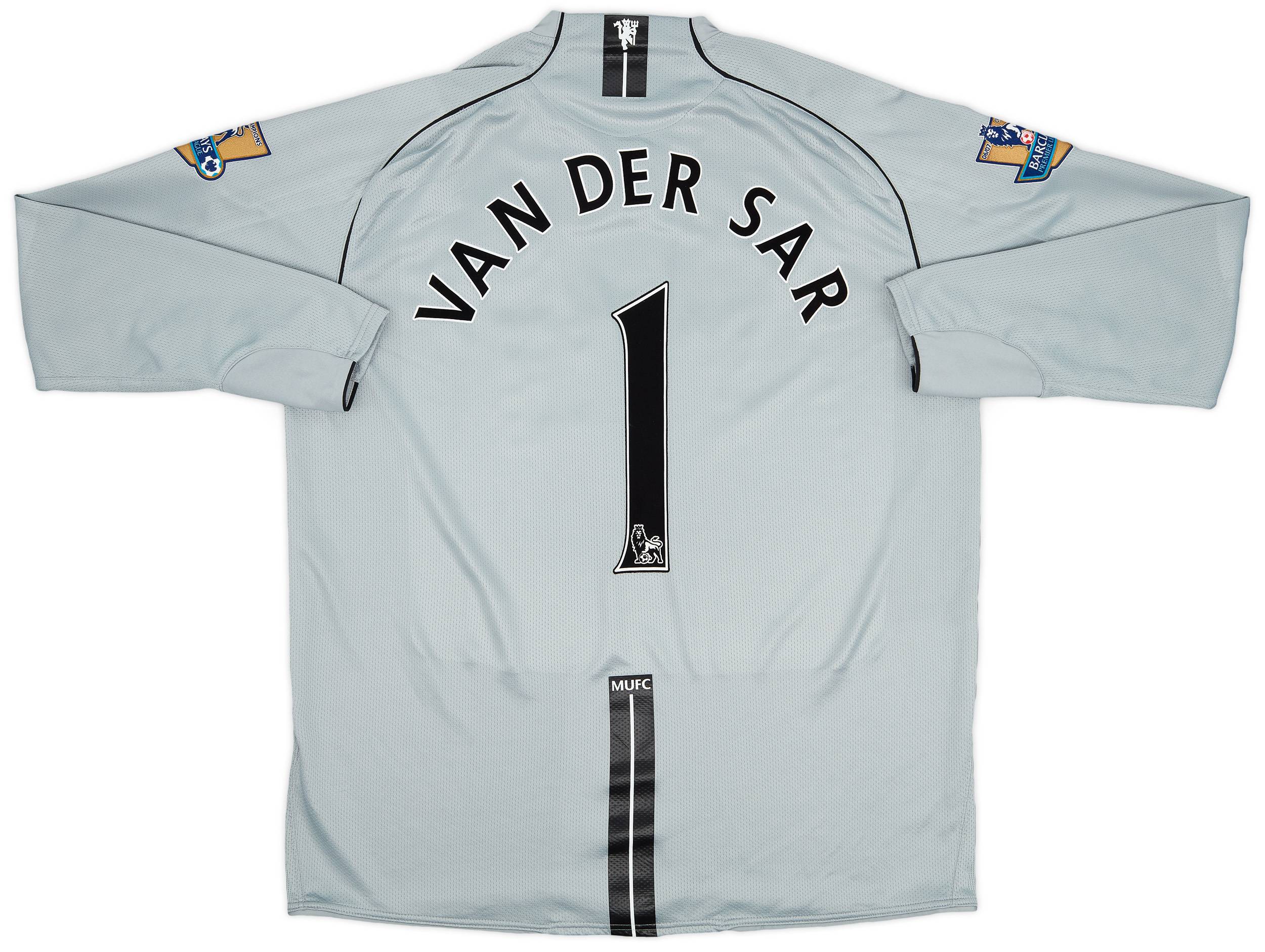 2007-08 Manchester United Player Issue GK Shirt Van Der Sar #1 - 9/10 - (XXL)
