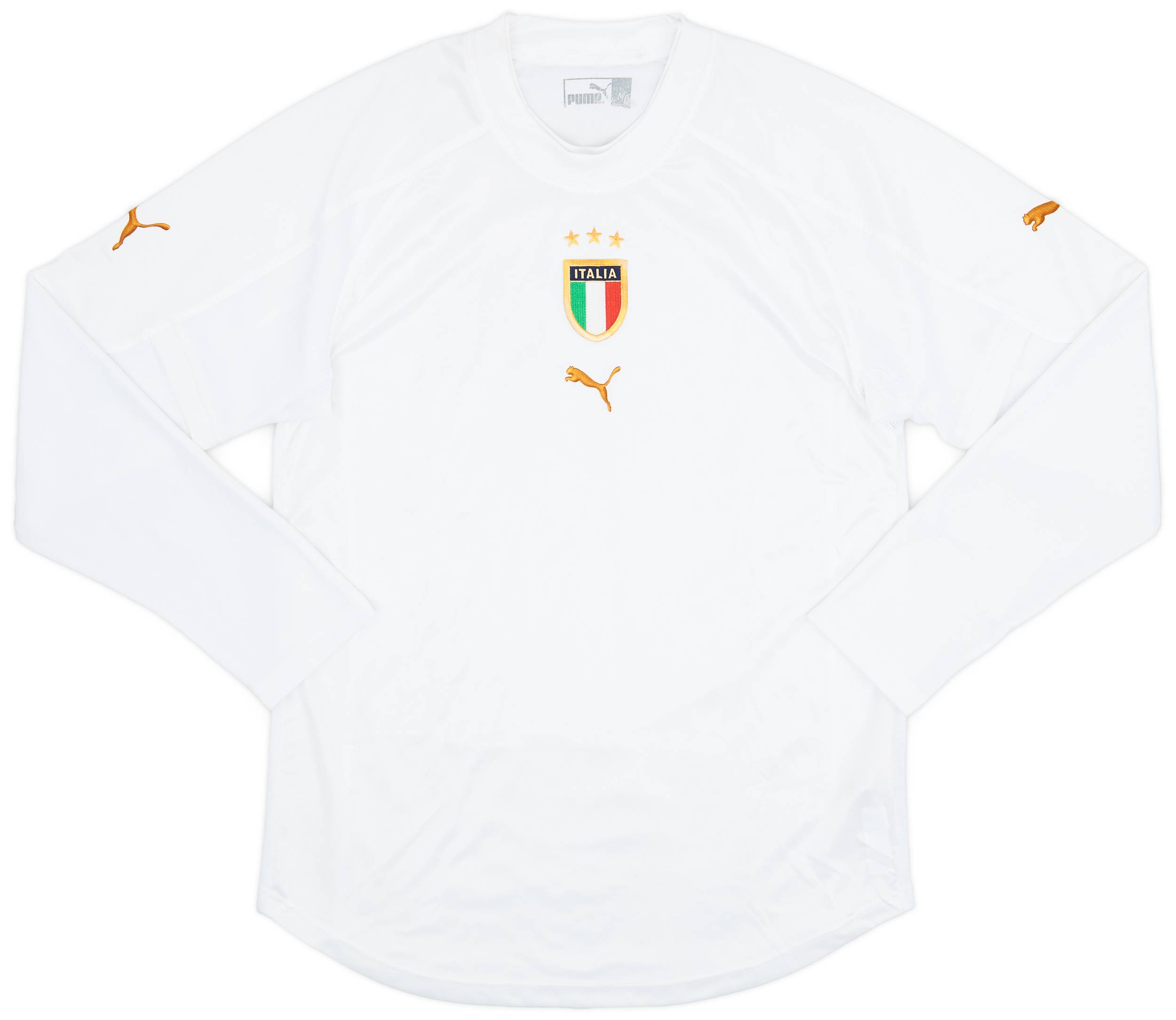 2004-06 Italy Away L/S Shirt - 4/10 - (M)