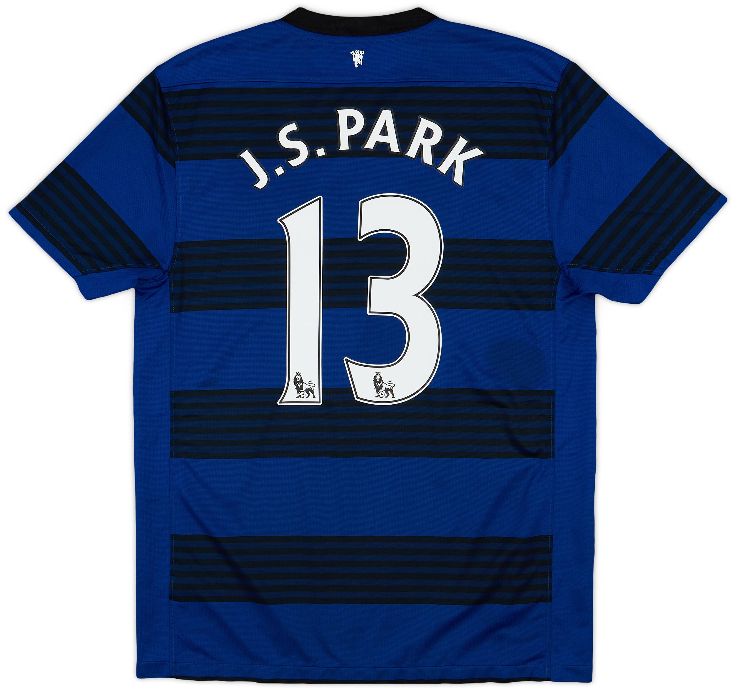 2011-13 Manchester United Away Shirt J.S. Park #13 - 7/10 - (M)