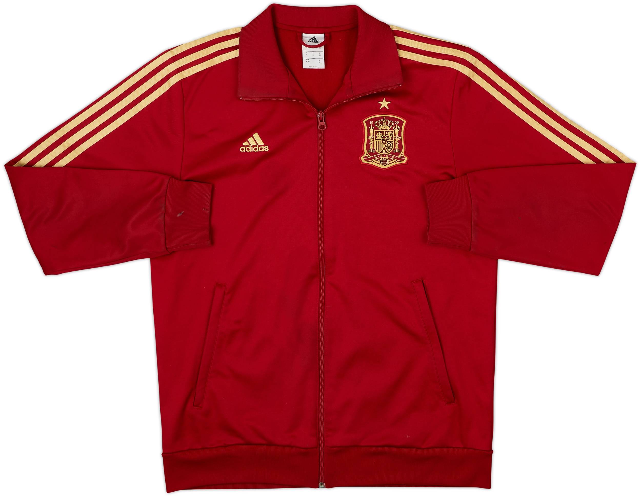 2013-14 Spain adidas Track Jacket - 5/10 - (M)