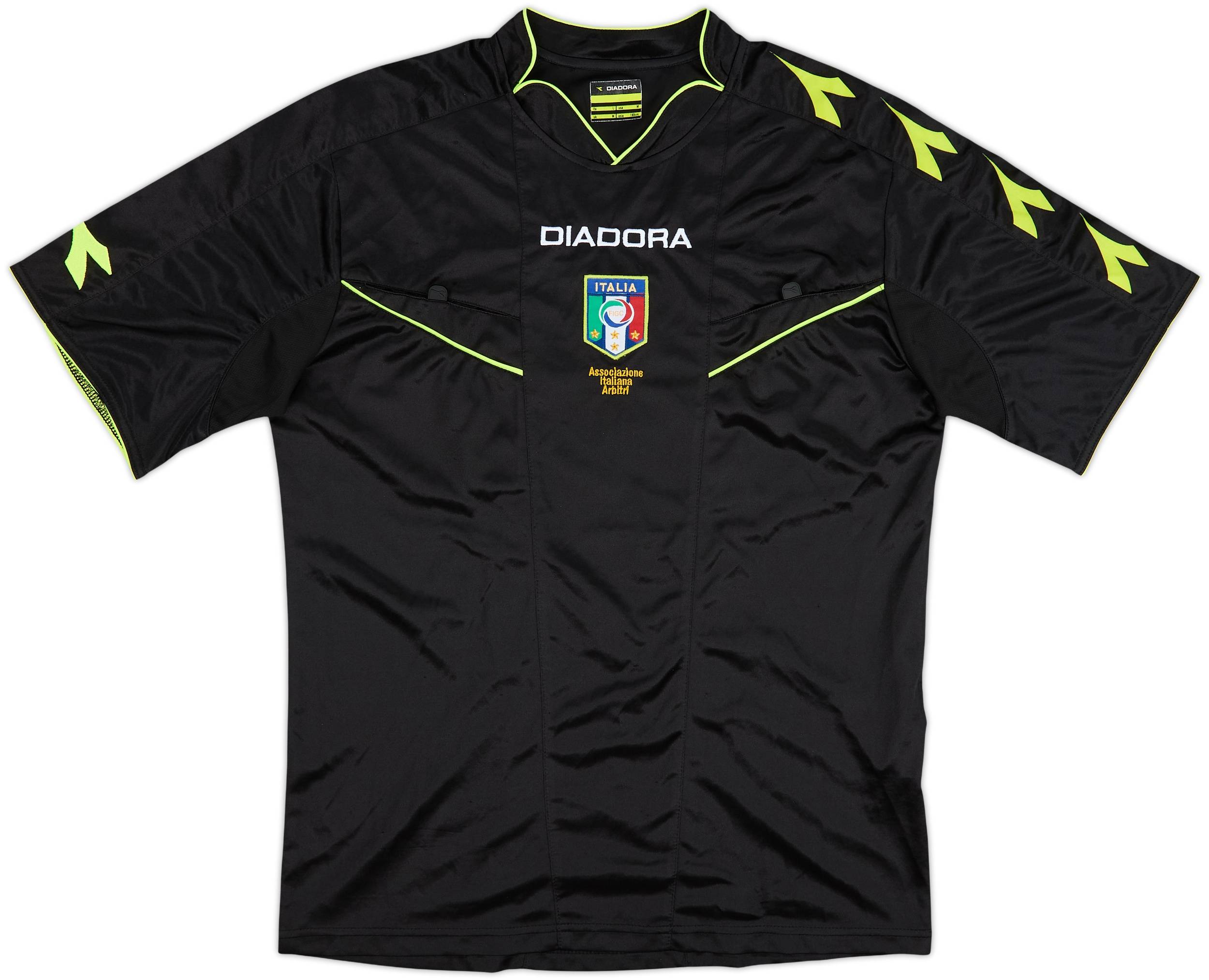 2013-14 Italy Diadora Referee Shirt - 8/10 - (M)