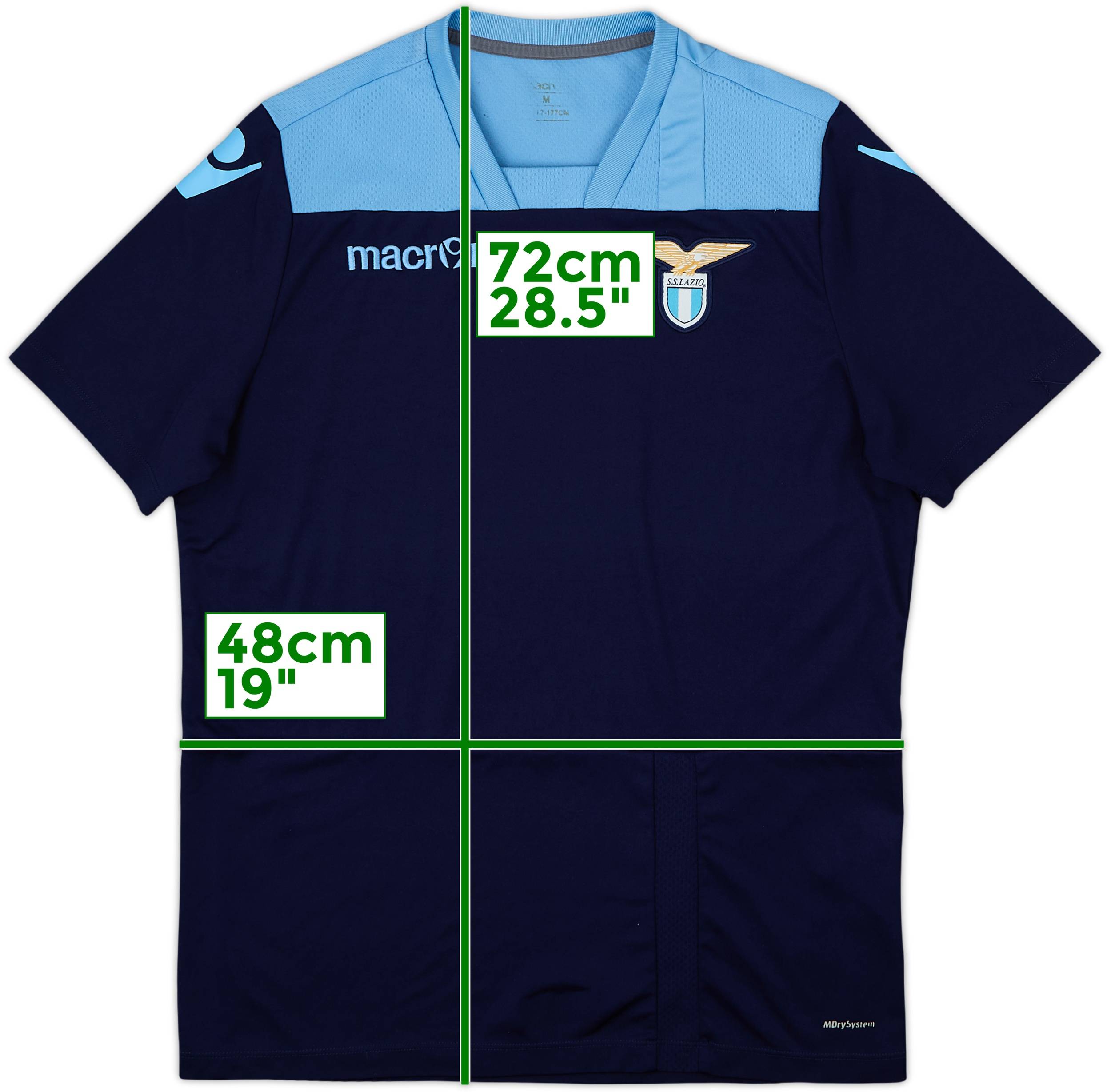2017-18 Lazio Macron Training Shirt - 5/10 - (M)