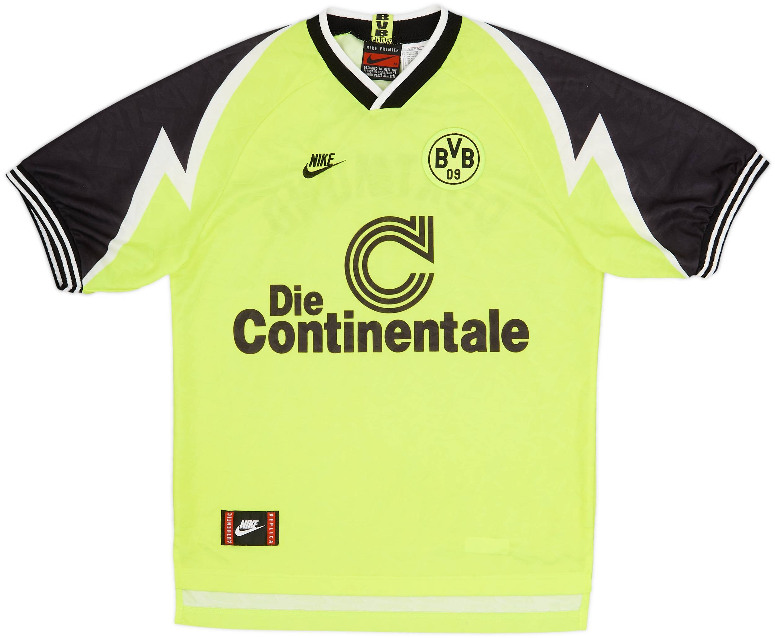 1995-96 Borussia Dortmund Home Shirt - 9/10 - (M)