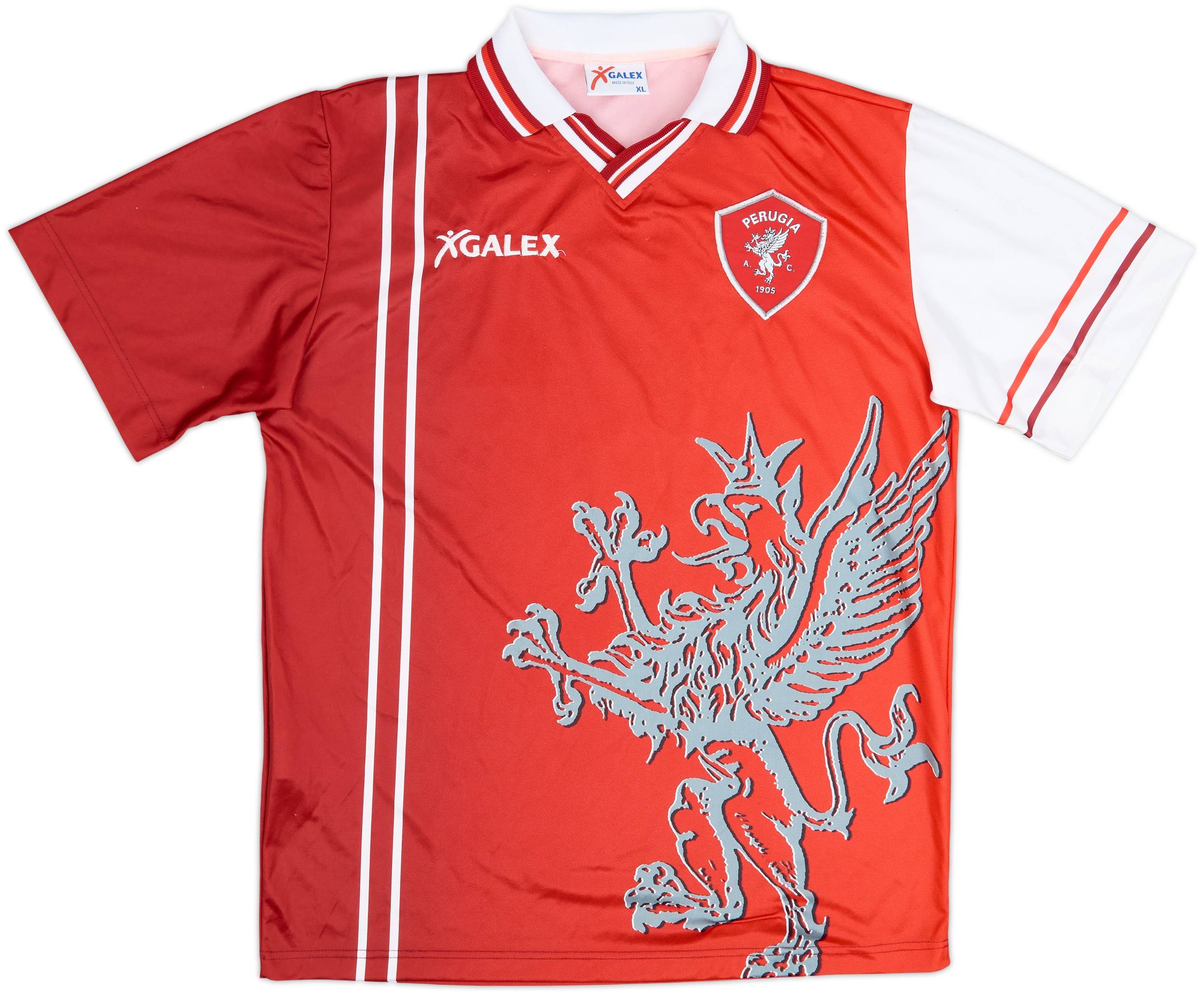 1998-99 Perugia Home Shirt Nakata #7 - 9/10 - (XL)