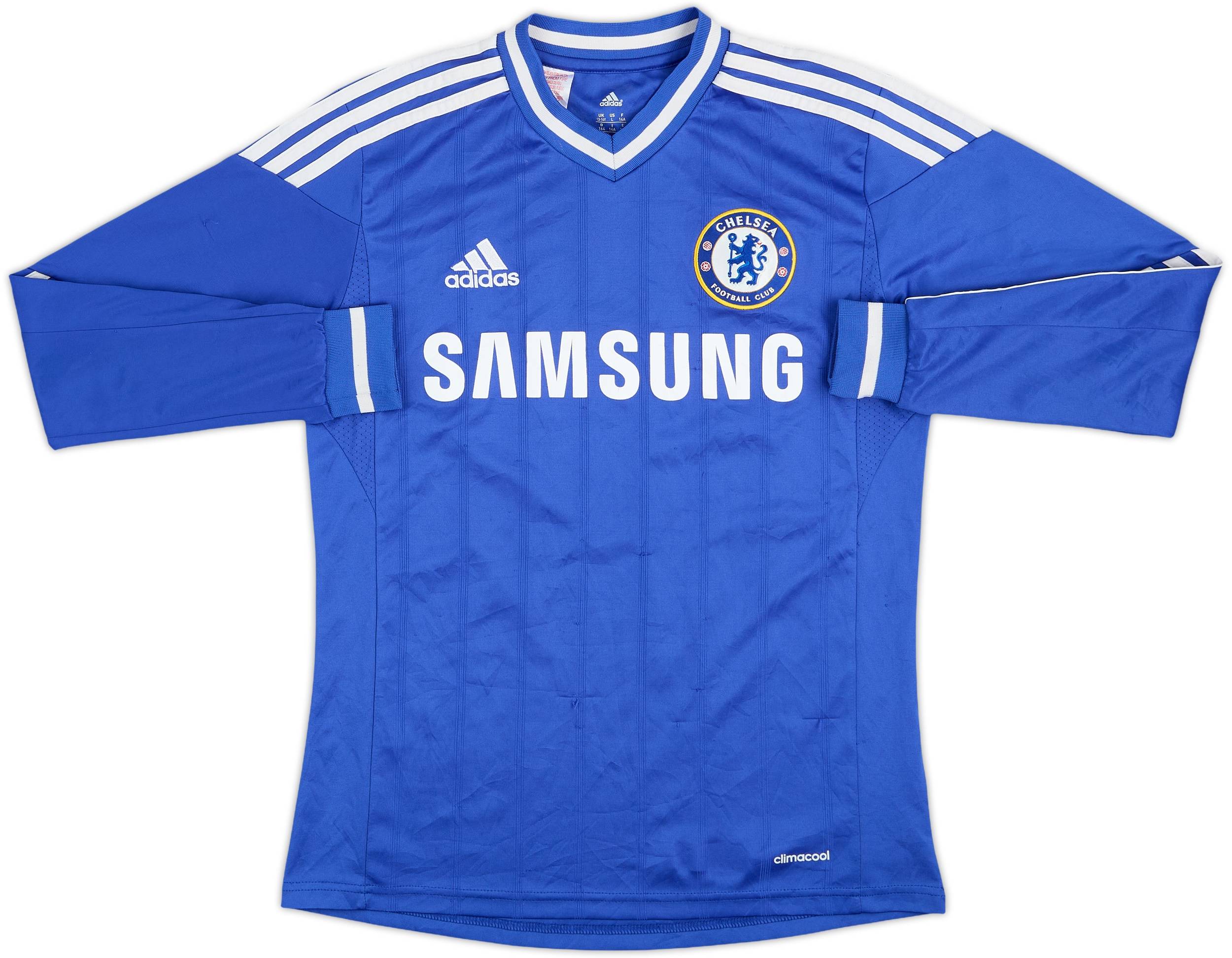 2013-14 Chelsea Home L/S Shirt - 6/10 - (L.Boys)