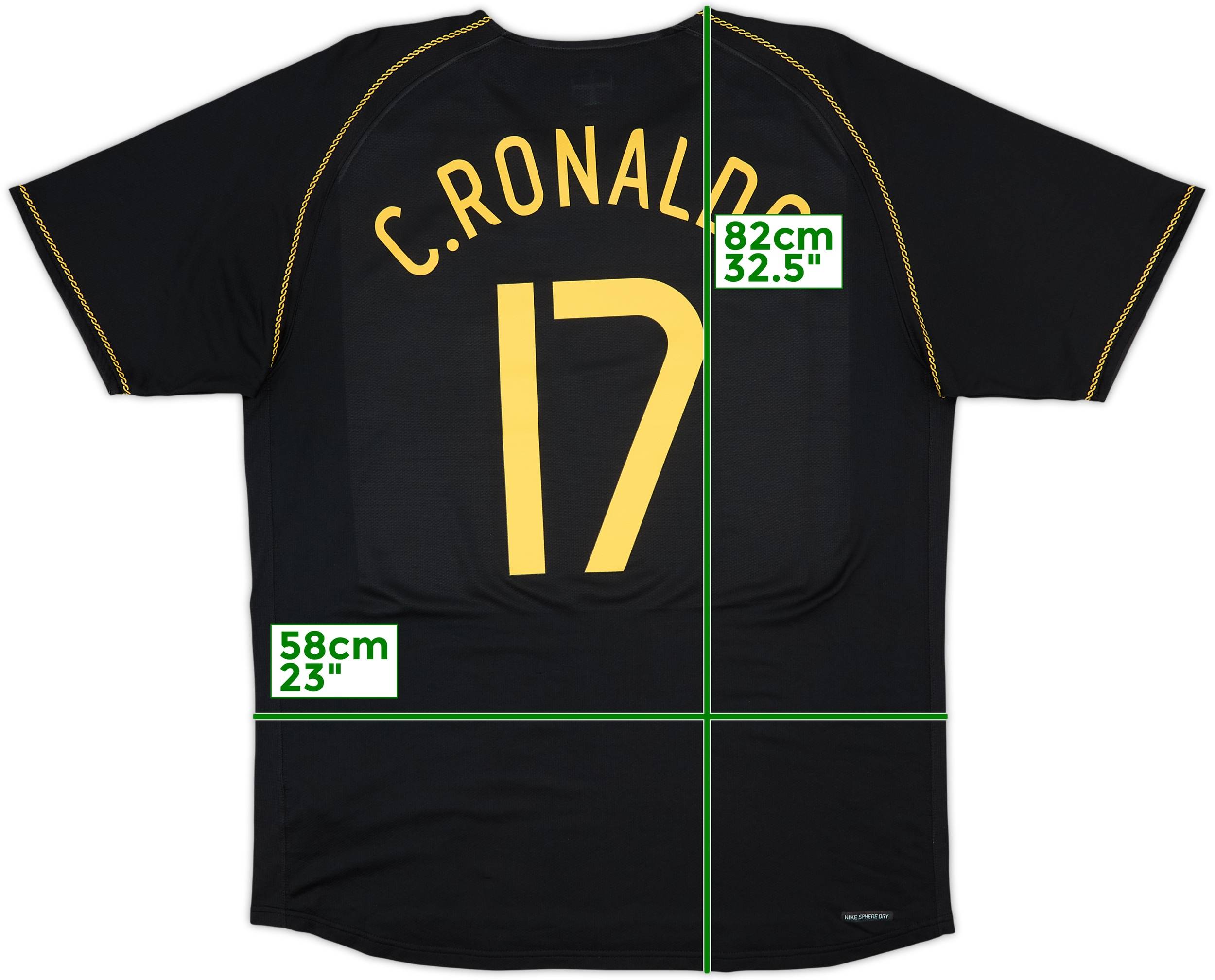 2006-07 Portugal Away Shirt C.Ronaldo #17 - 7/10 - (XXL)