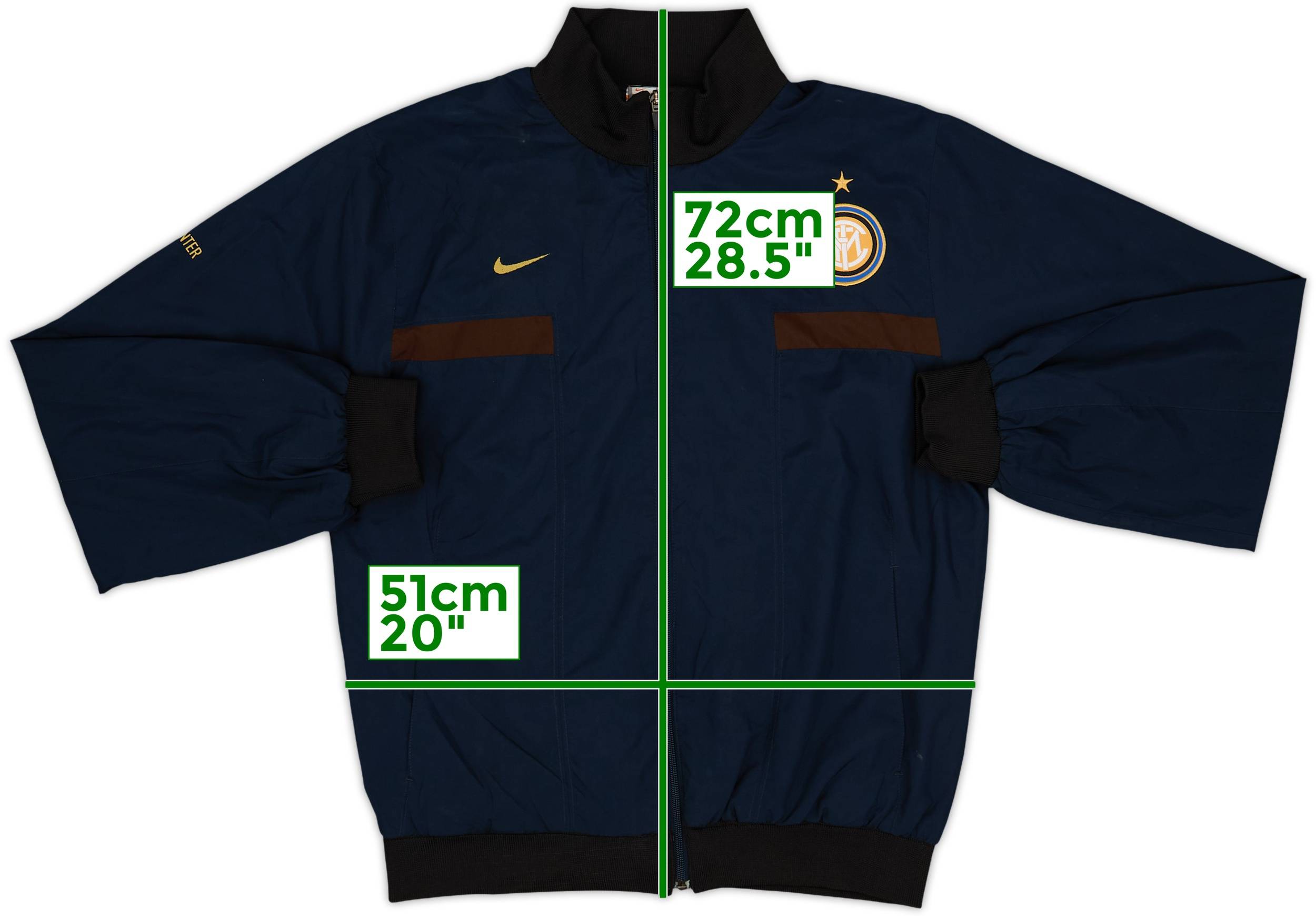2008-09 Inter Milan Nike Track Jacket - 5/10 - (M)