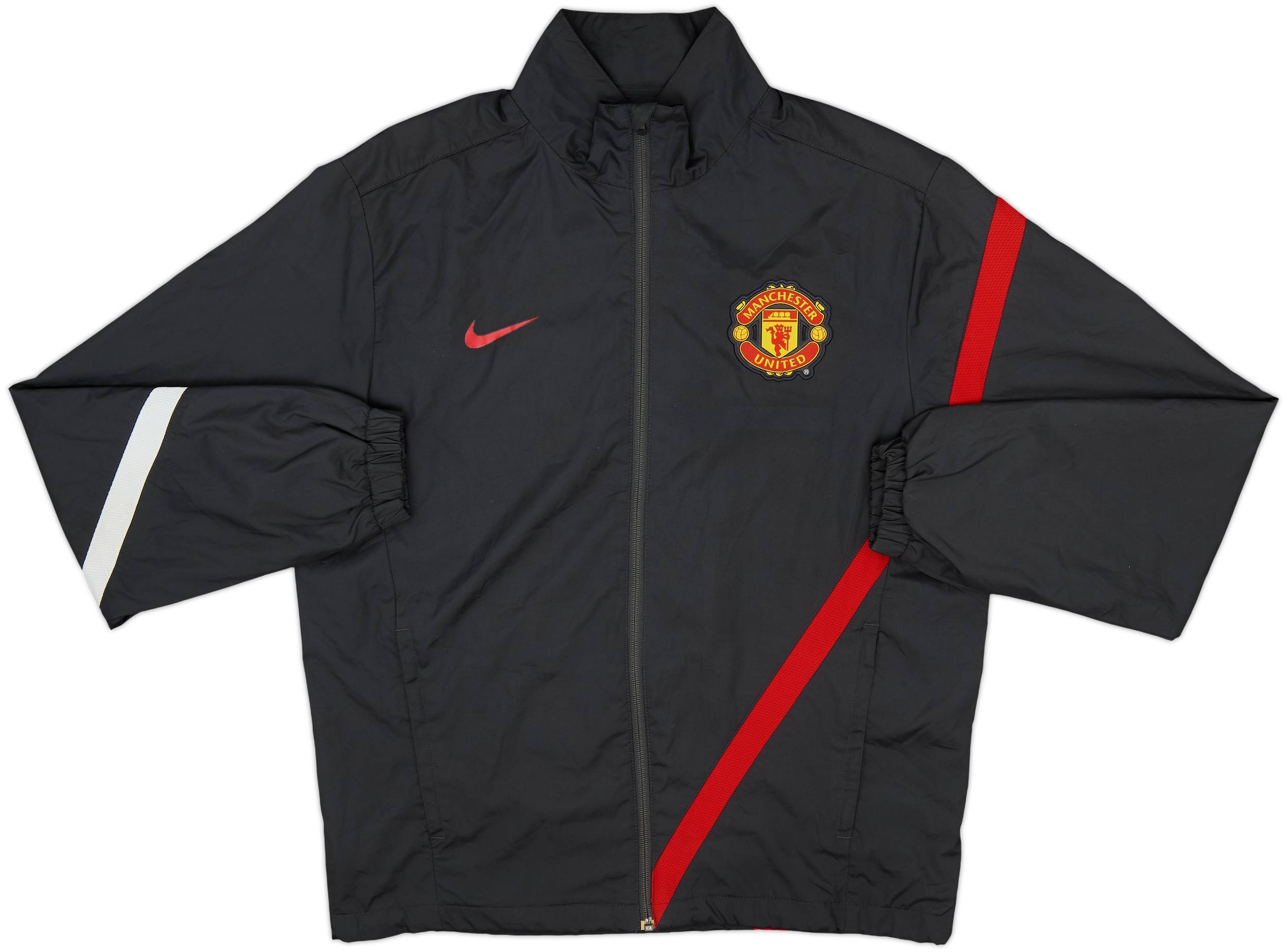 2012-13 Manchester United Nike Track Jacket - 8/10 - (M)