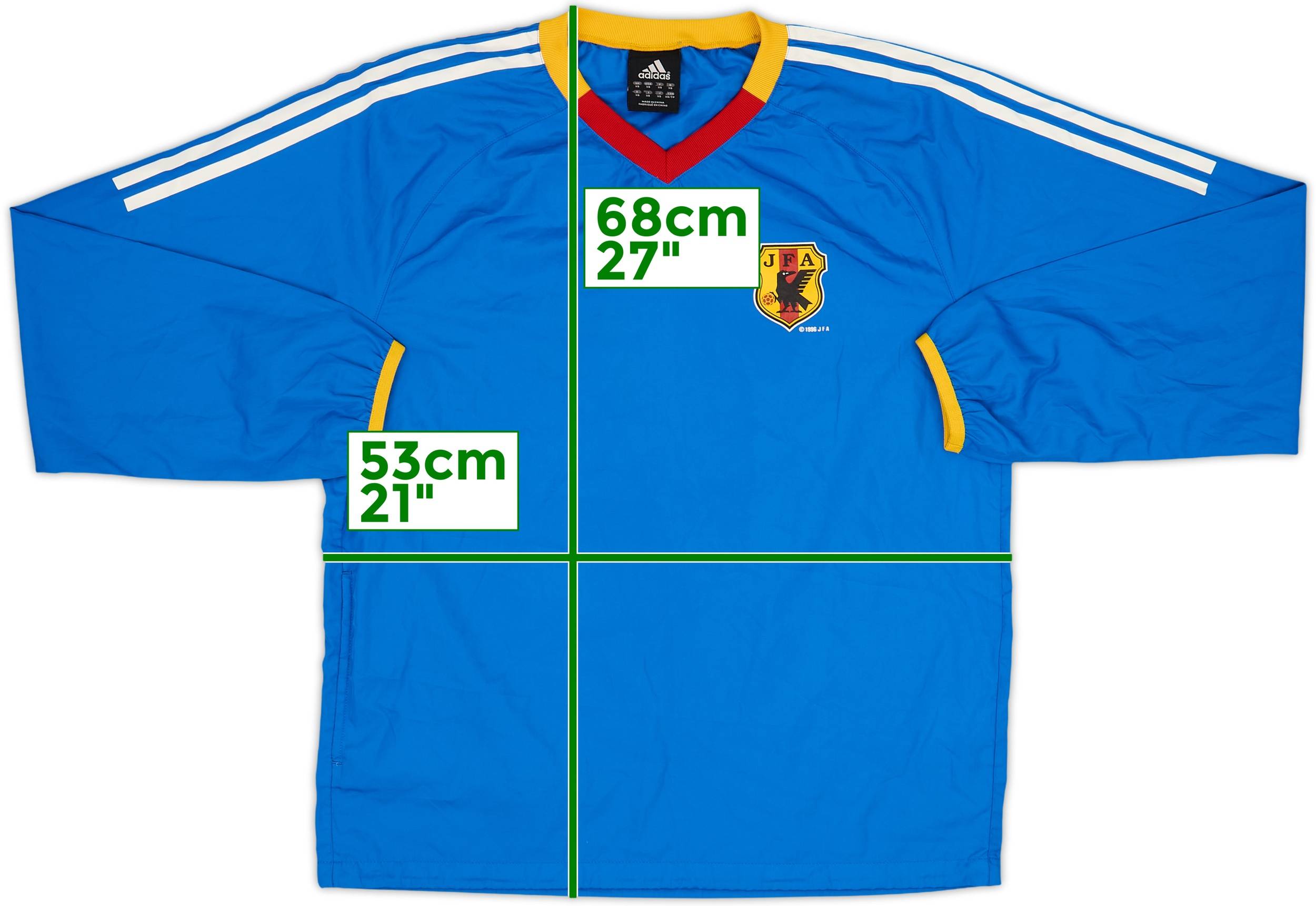 2007-09 Japan adidas Drill Top - 8/10 - (XS)