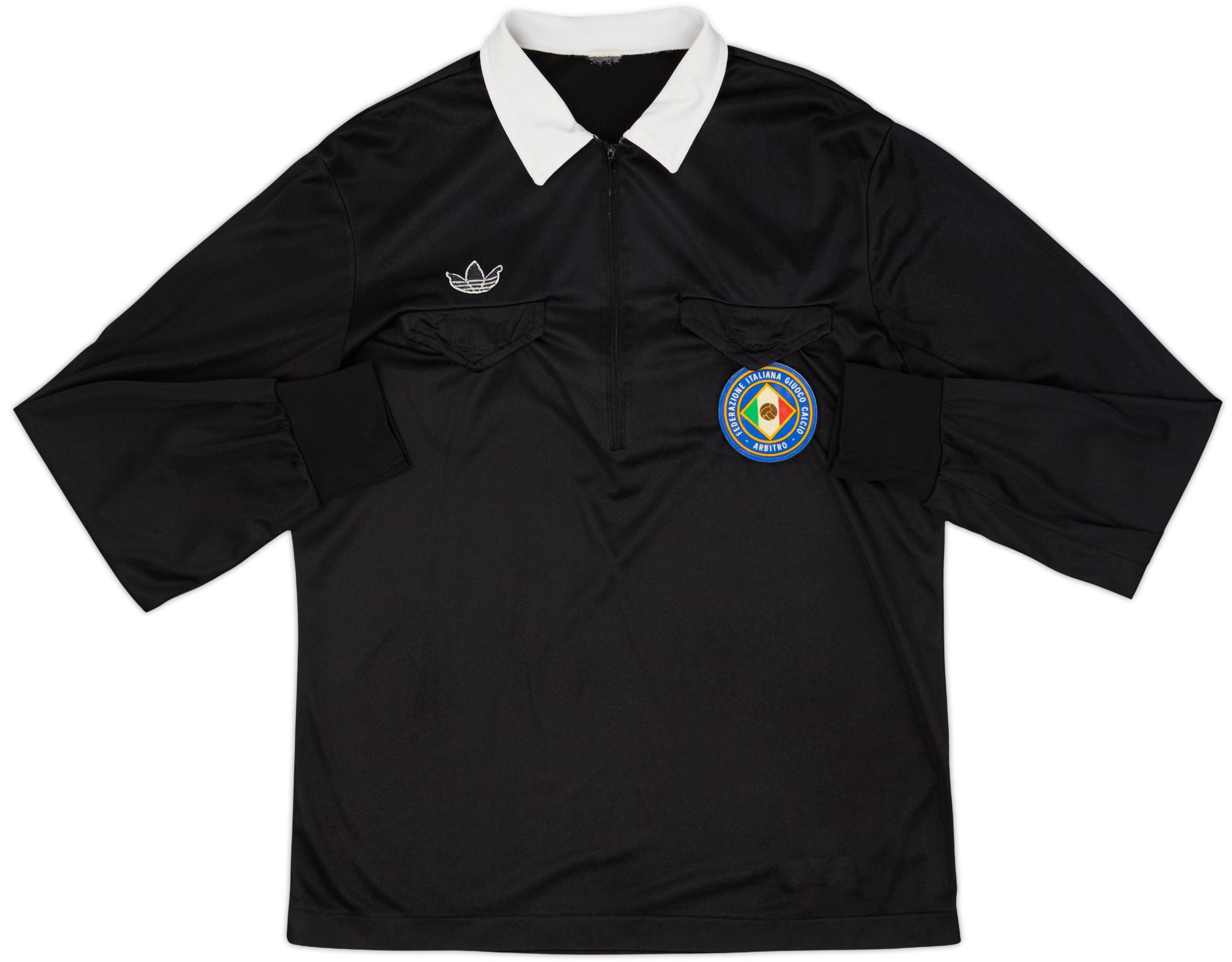 1990s Italy adidas Referee L/S Shirt - 8/10 - (M)