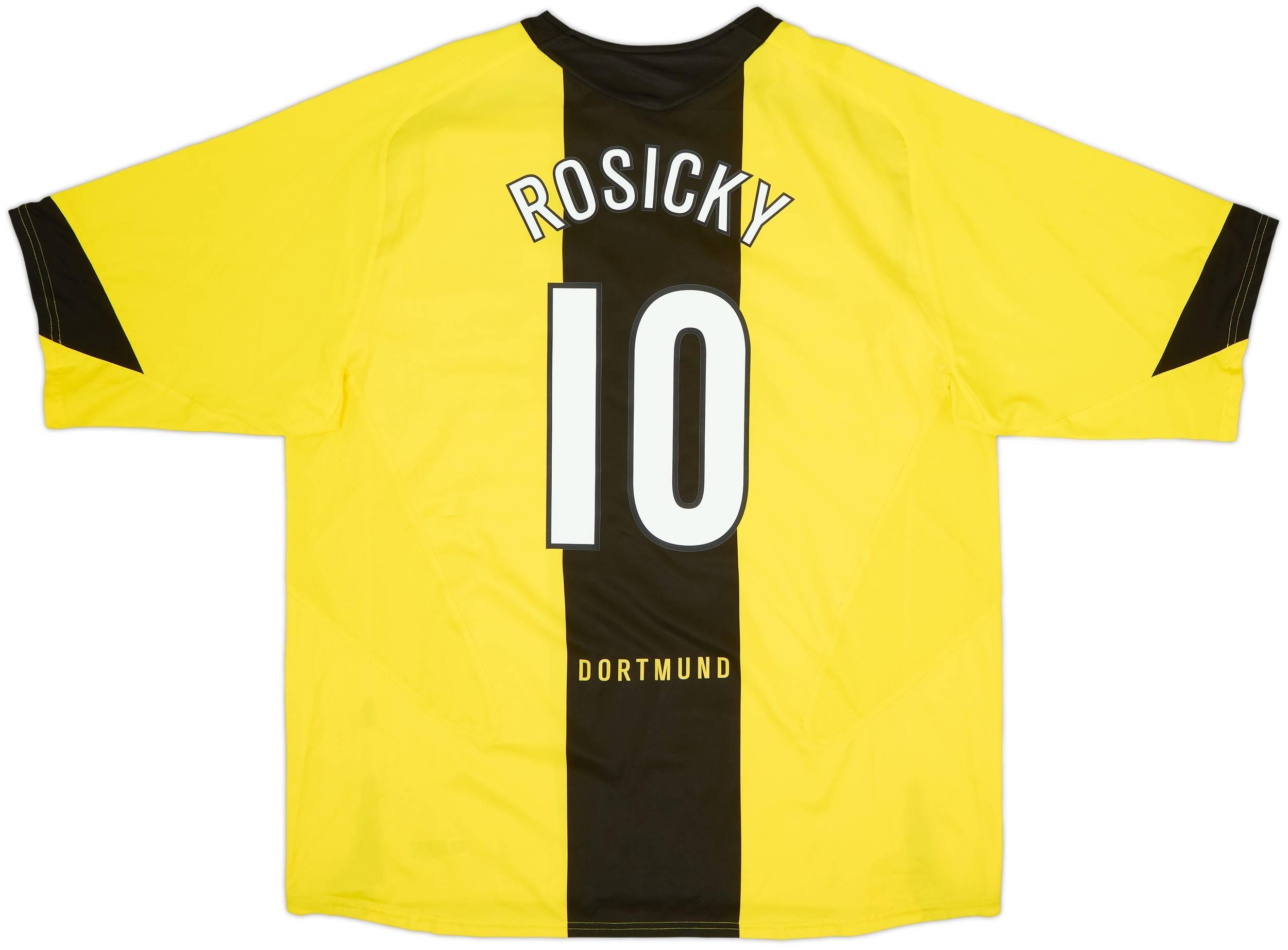 2005-06 Borussia Dortmund Home Shirt Rosicky #10 - 6/10 - (XXL)