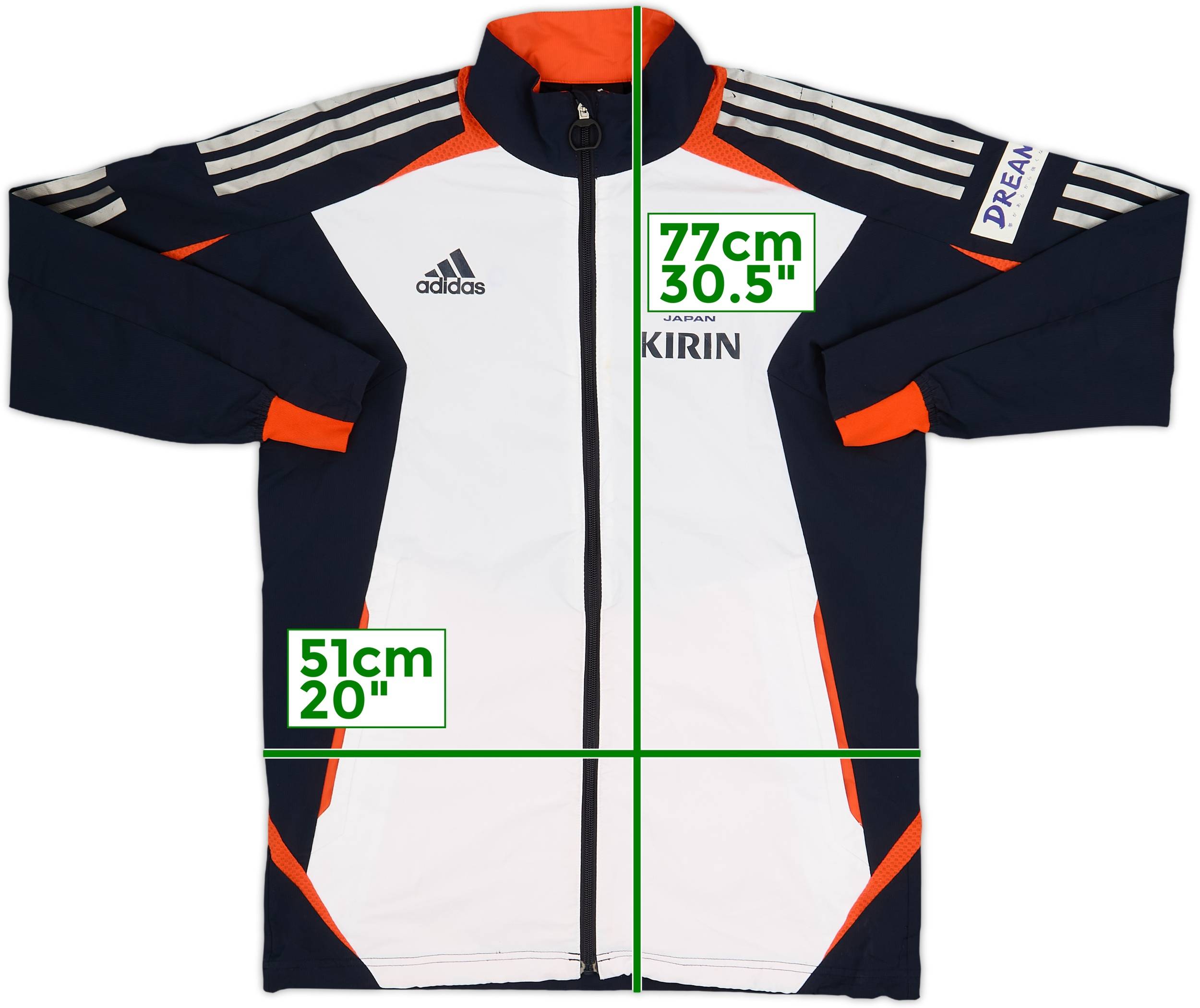 2011-12 Japan Player Issue adidas Track Jacket - 6/10 - (L)