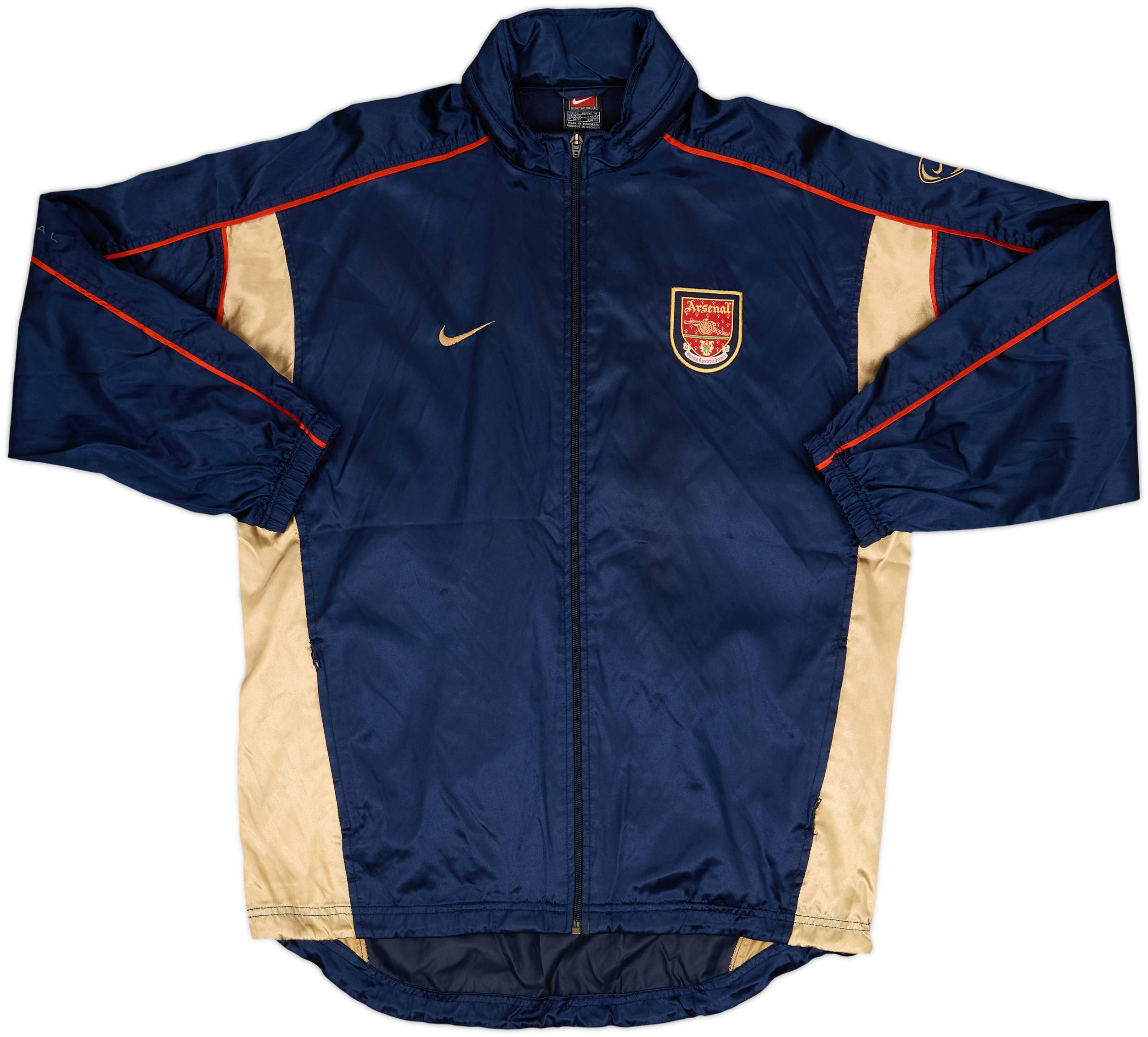 2001-02 Arsenal Nike Track Jacket - 8/10 - (M)