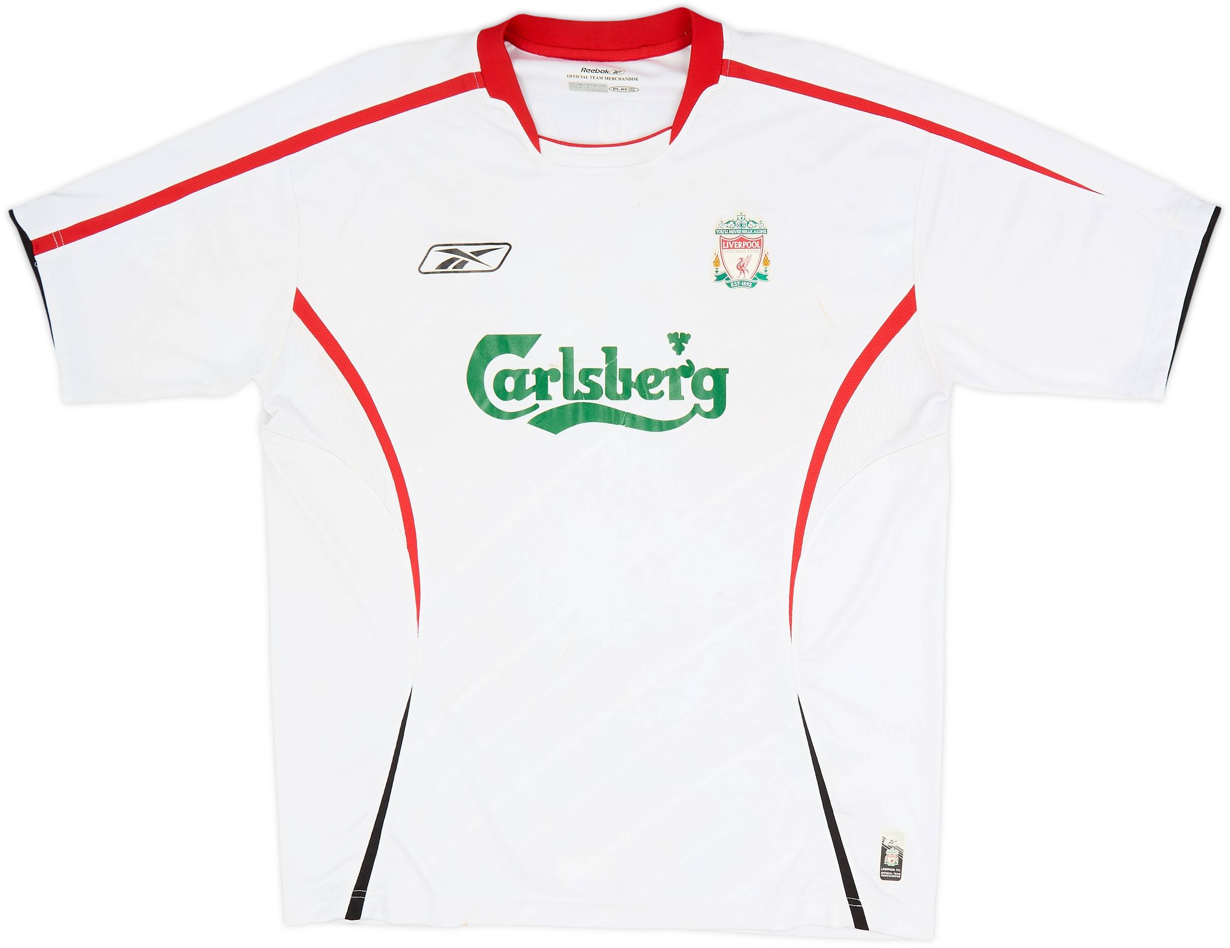 2005-06 Liverpool Away Shirt Gerrard #8 - 5/10 - (L)