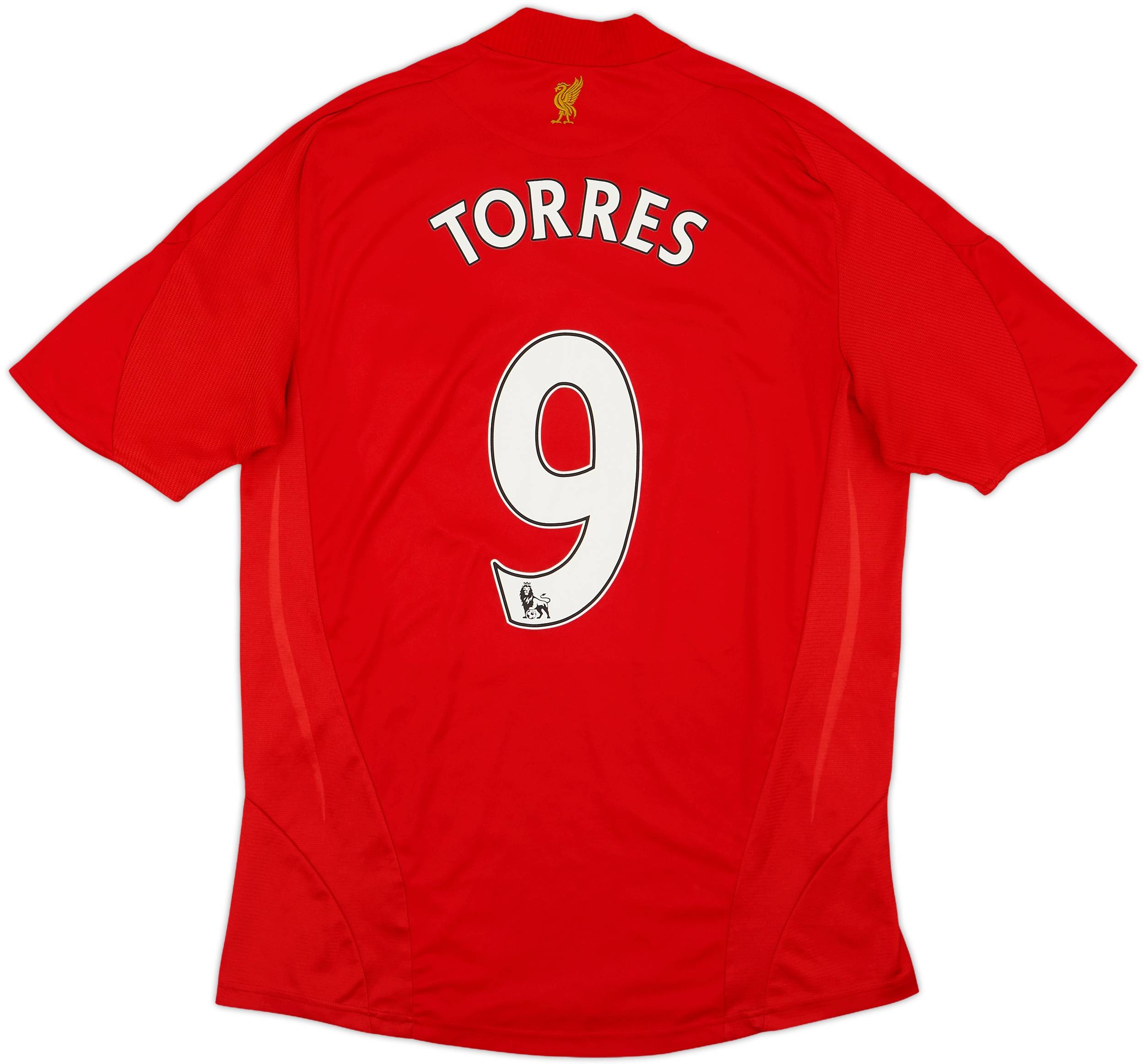 2008-10 Liverpool Home Shirt Torres #9 - 8/10 - (M)