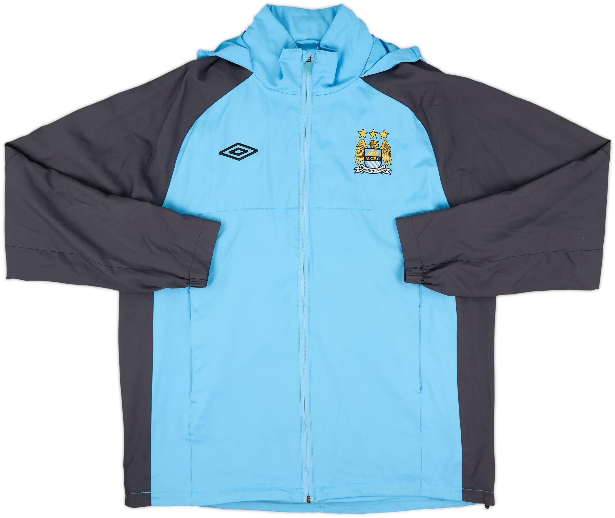 ビンテージ '10-11 Umbro Manchester Cityドリルトップ 2010-11-manchester-city-