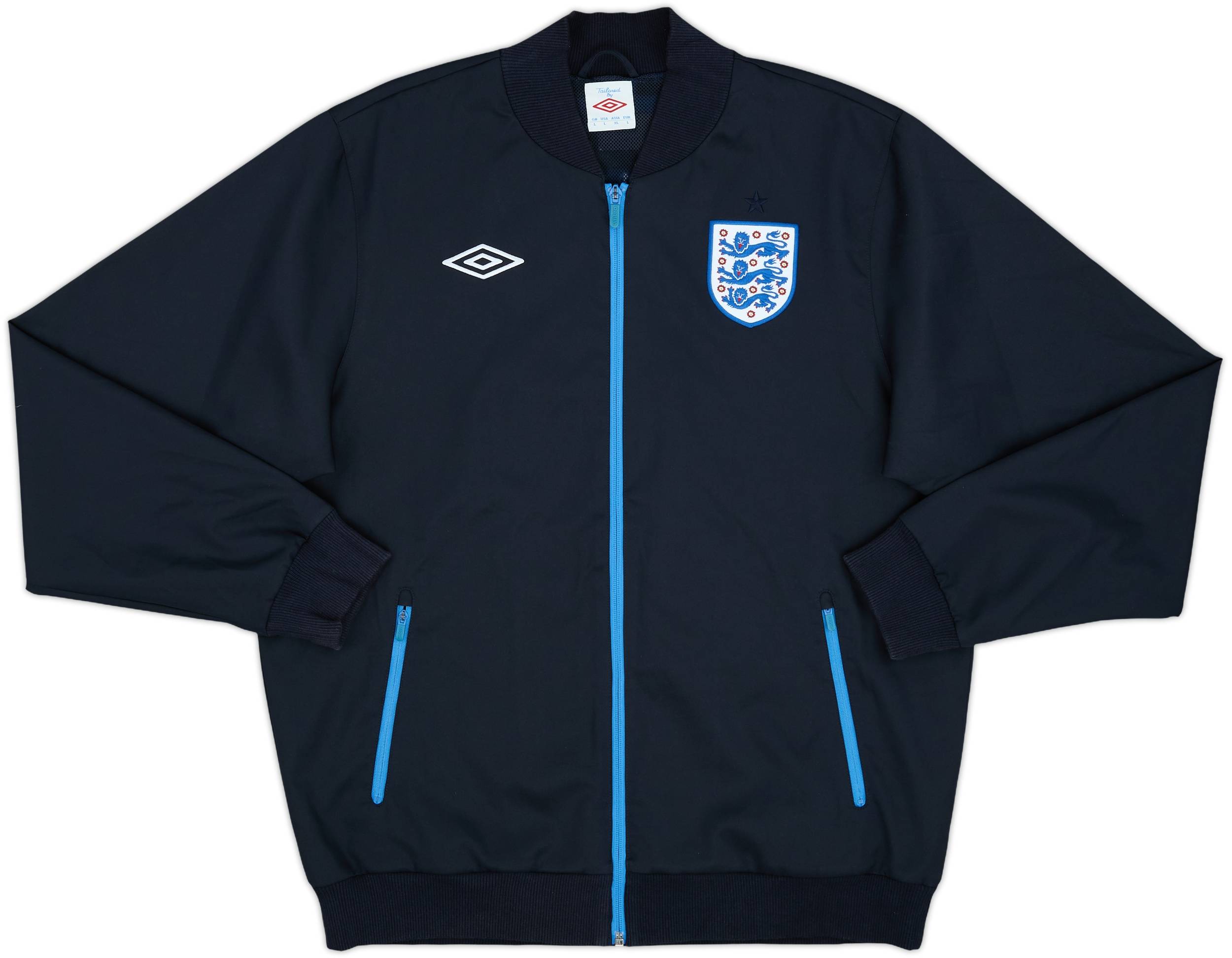 ウェア England Official Wear Umbro 2011-12 England Umbro Track Jacket - 9/10 - (L)