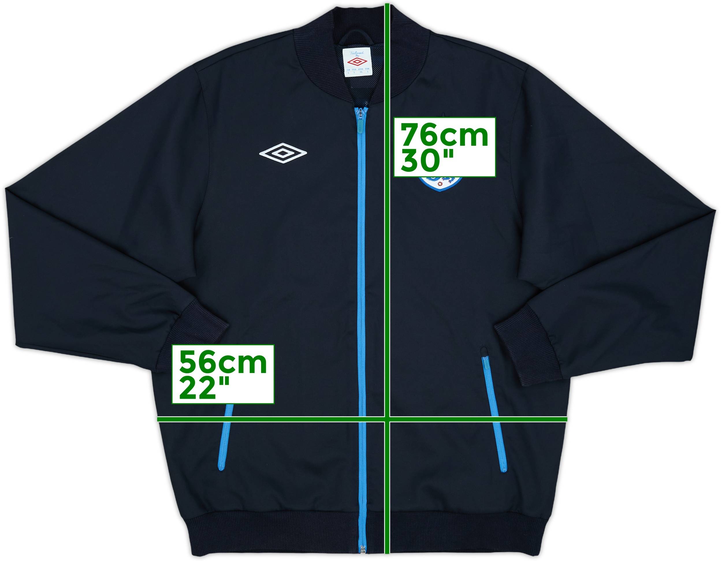 ウェア England Official Wear Umbro 1990-92 England Umbro Tracksuit - 9/10 - (XL)