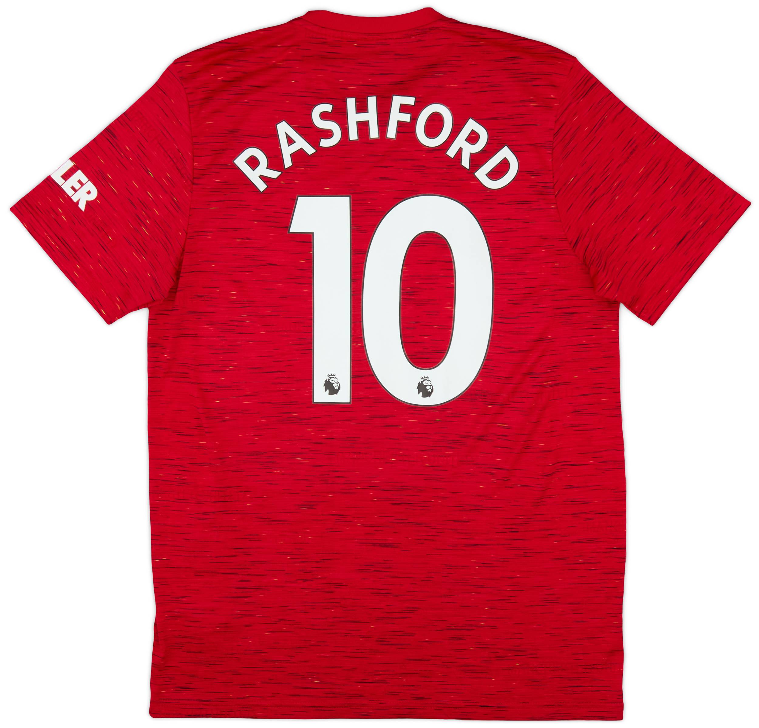 2020-21 Manchester United Home Shirt Rashford #10 - 10/10 - (L)
