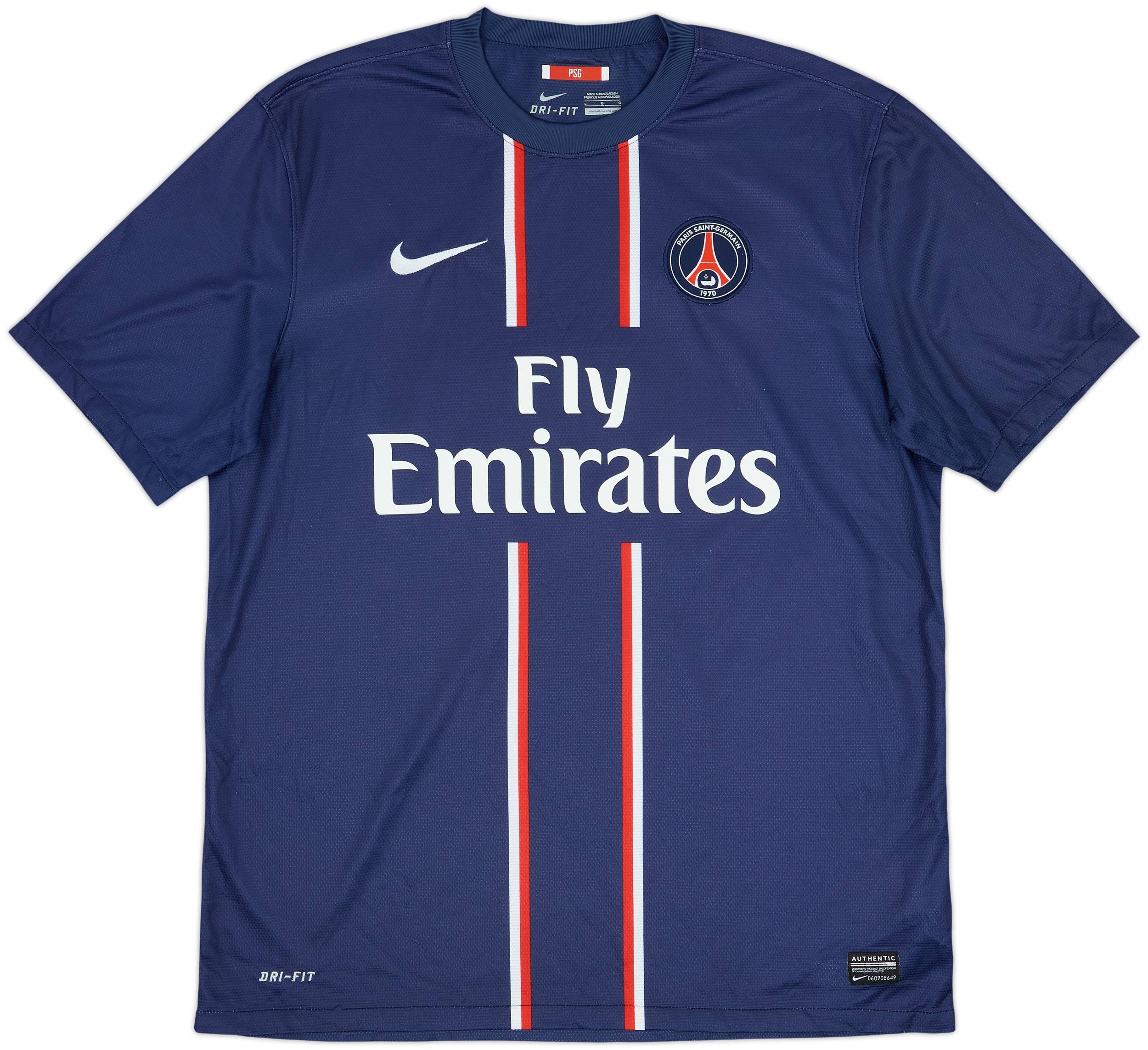 2012-13 Paris Saint-Germain Home Shirt Beckham #32 - 9/10 - (L)