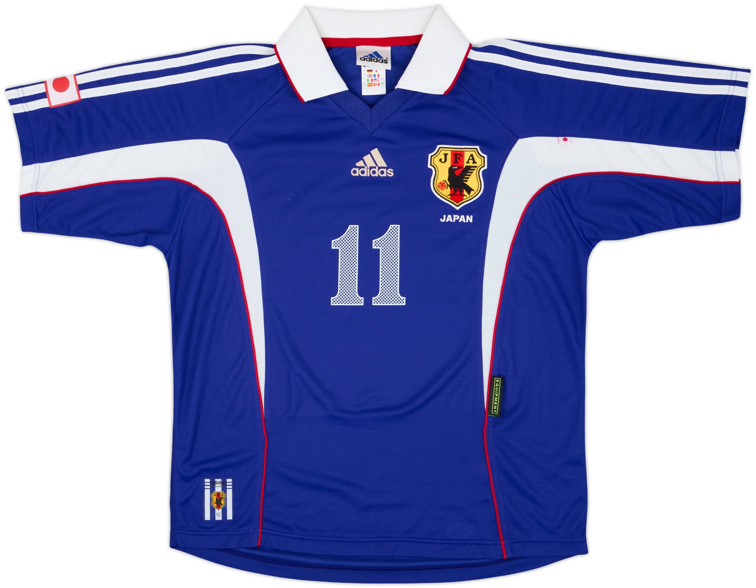 トップス kazu 1999-00 Japan Player Issue Home Shirt Kazu #11 - 8/10 - (L)