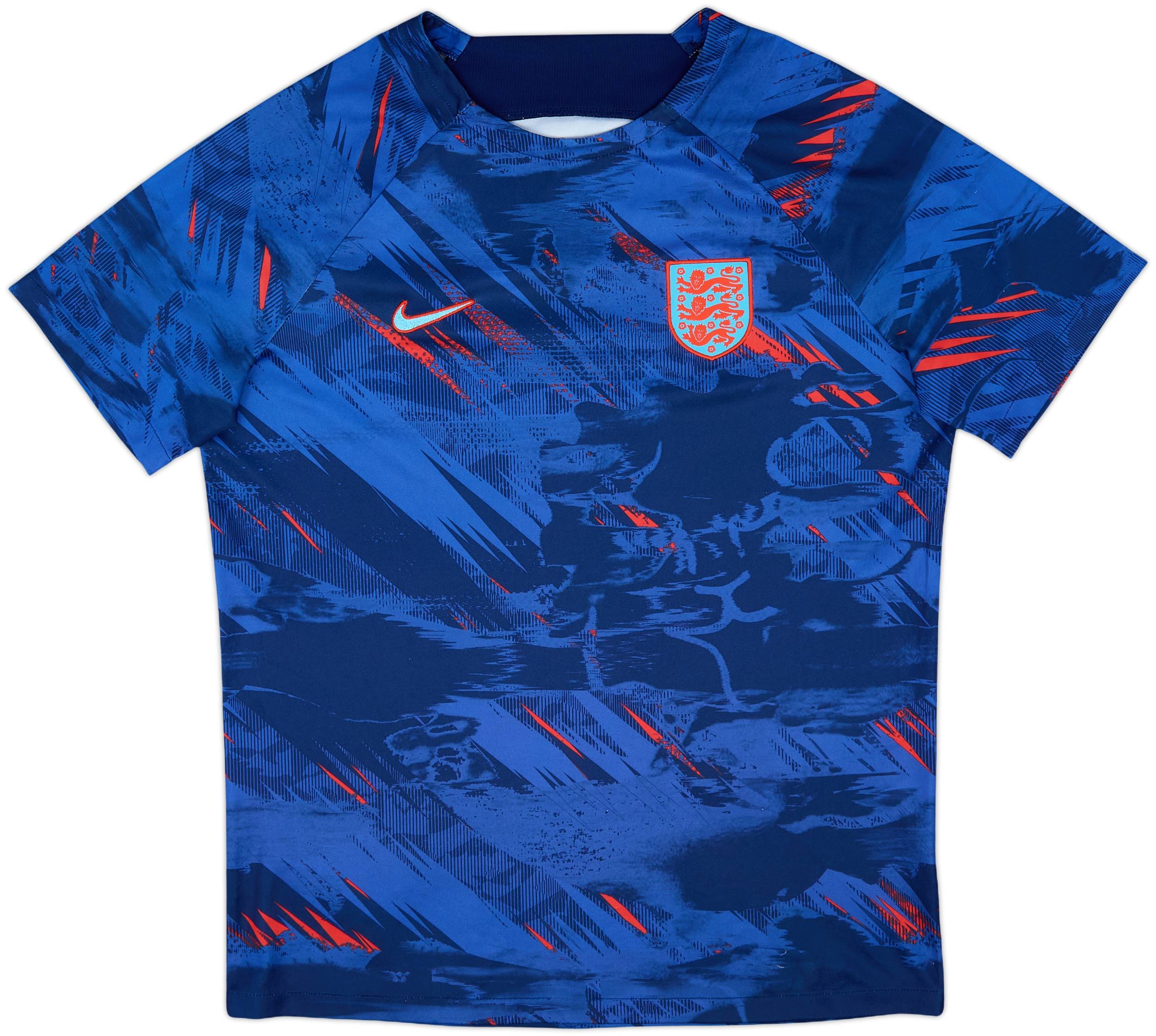 2022-23 England Nike Training Shirt - 8/10 - (L)
