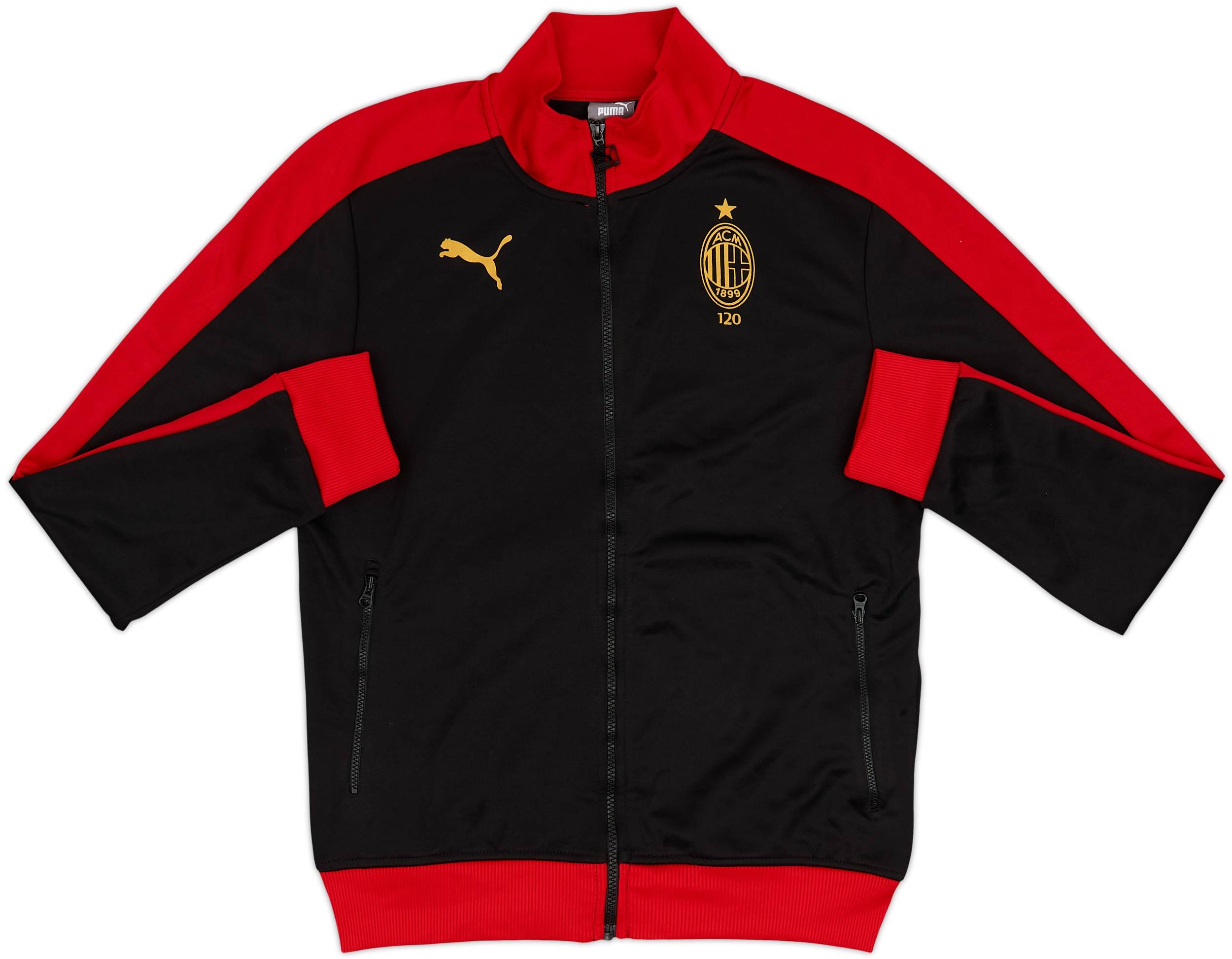 2019-20 AC Milan Puma Track Jacket - 7/10 - (M)