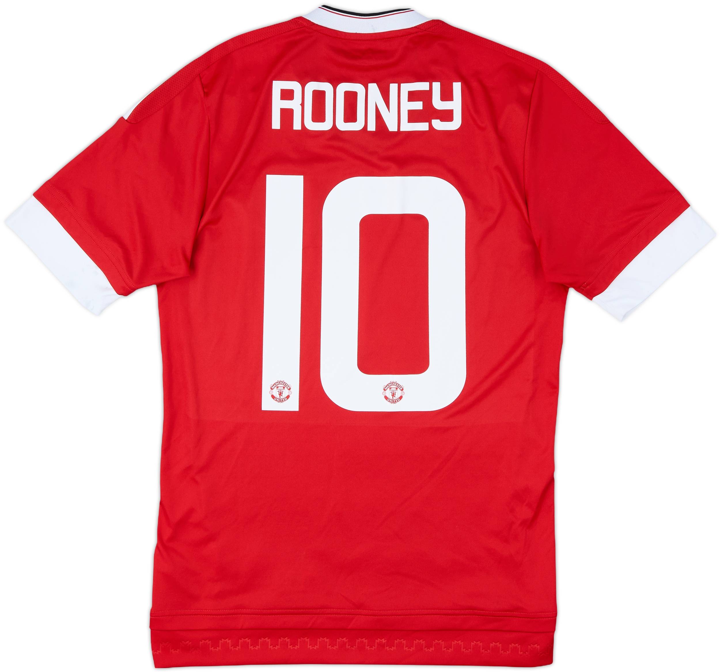 2015-16 Manchester United Home Shirt Rooney #10 - 6/10 - (XS)