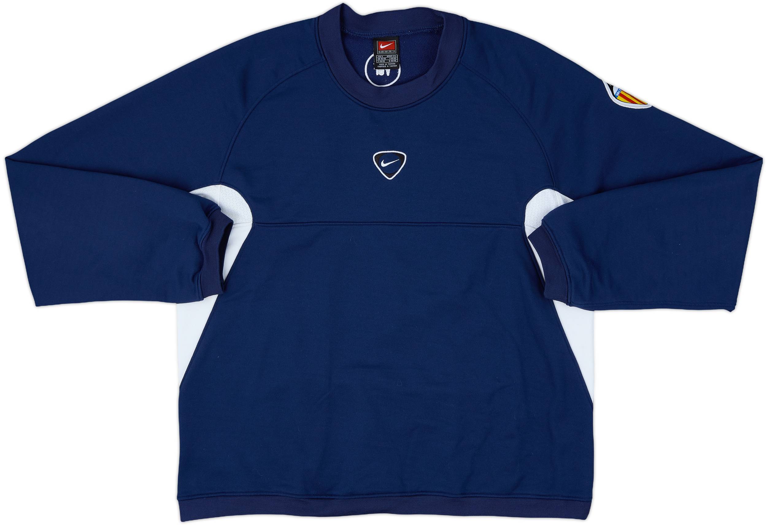 2000-01 Valencia Nike Sweat Top - 7/10 - (S)
