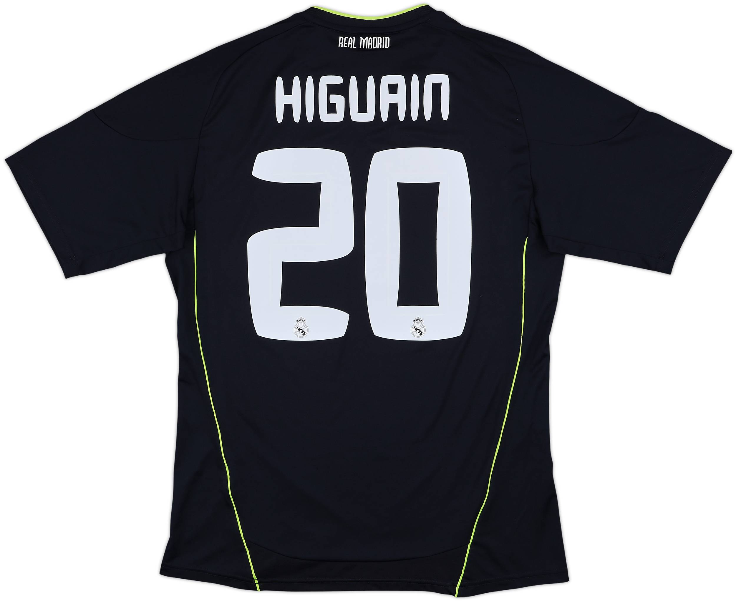 2010-11 Real Madrid Away Shirt Higuain #20 - 8/10 - (M)