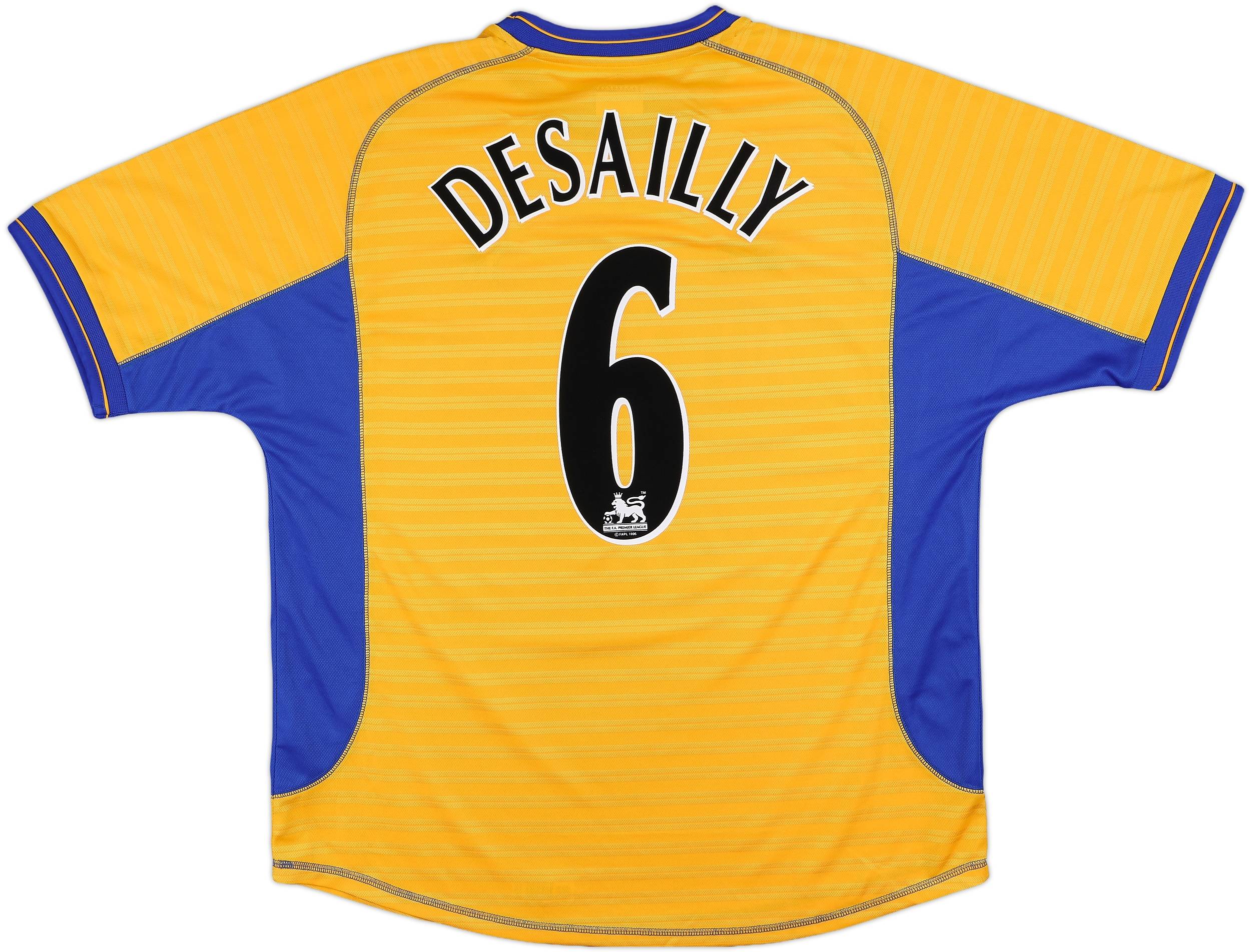 2000-01 Chelsea Away Shirt Desailly #6 - 10/10 - (XL)