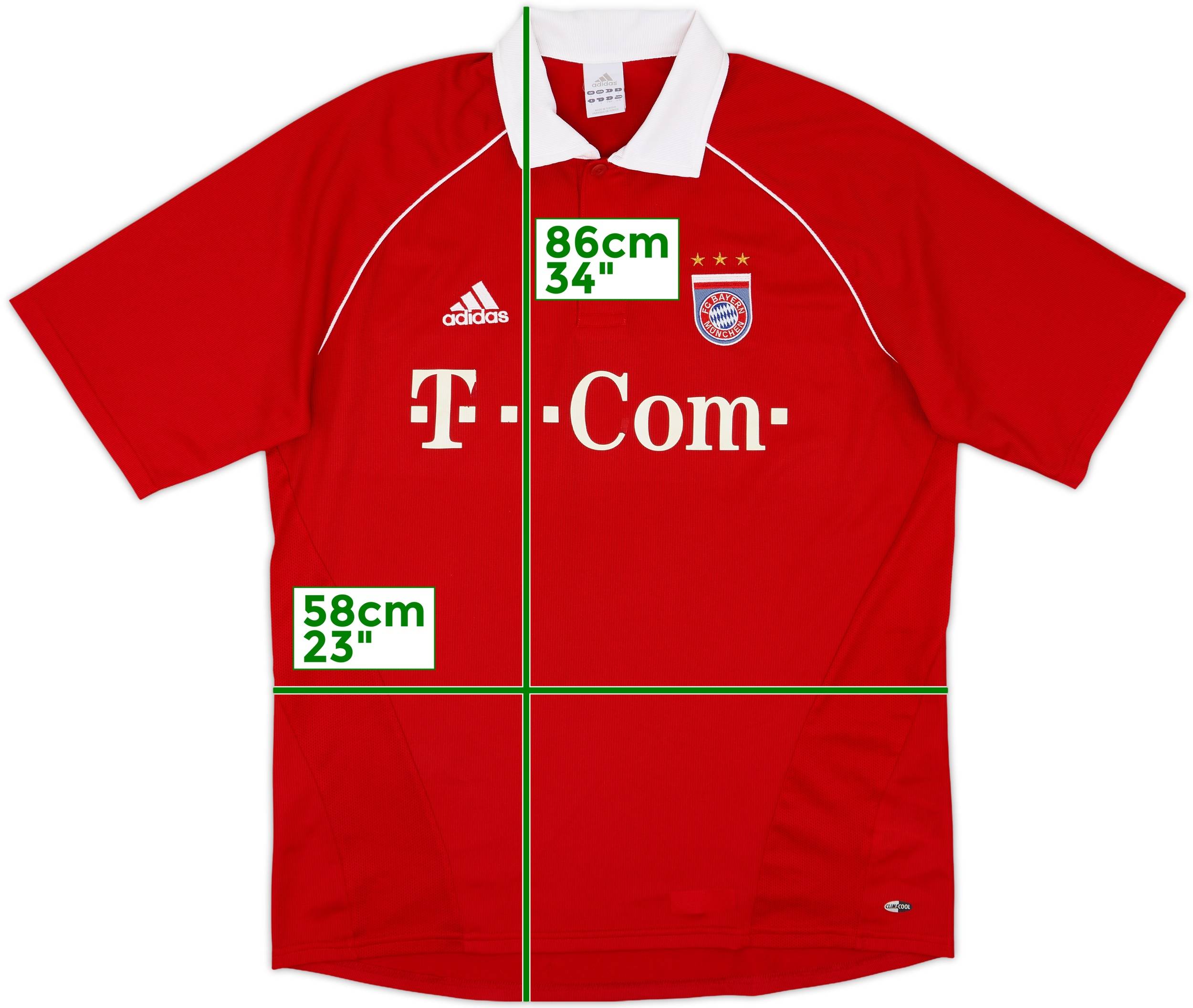 2005-06 Bayern Munich Home Shirt - 5/10 - (L)