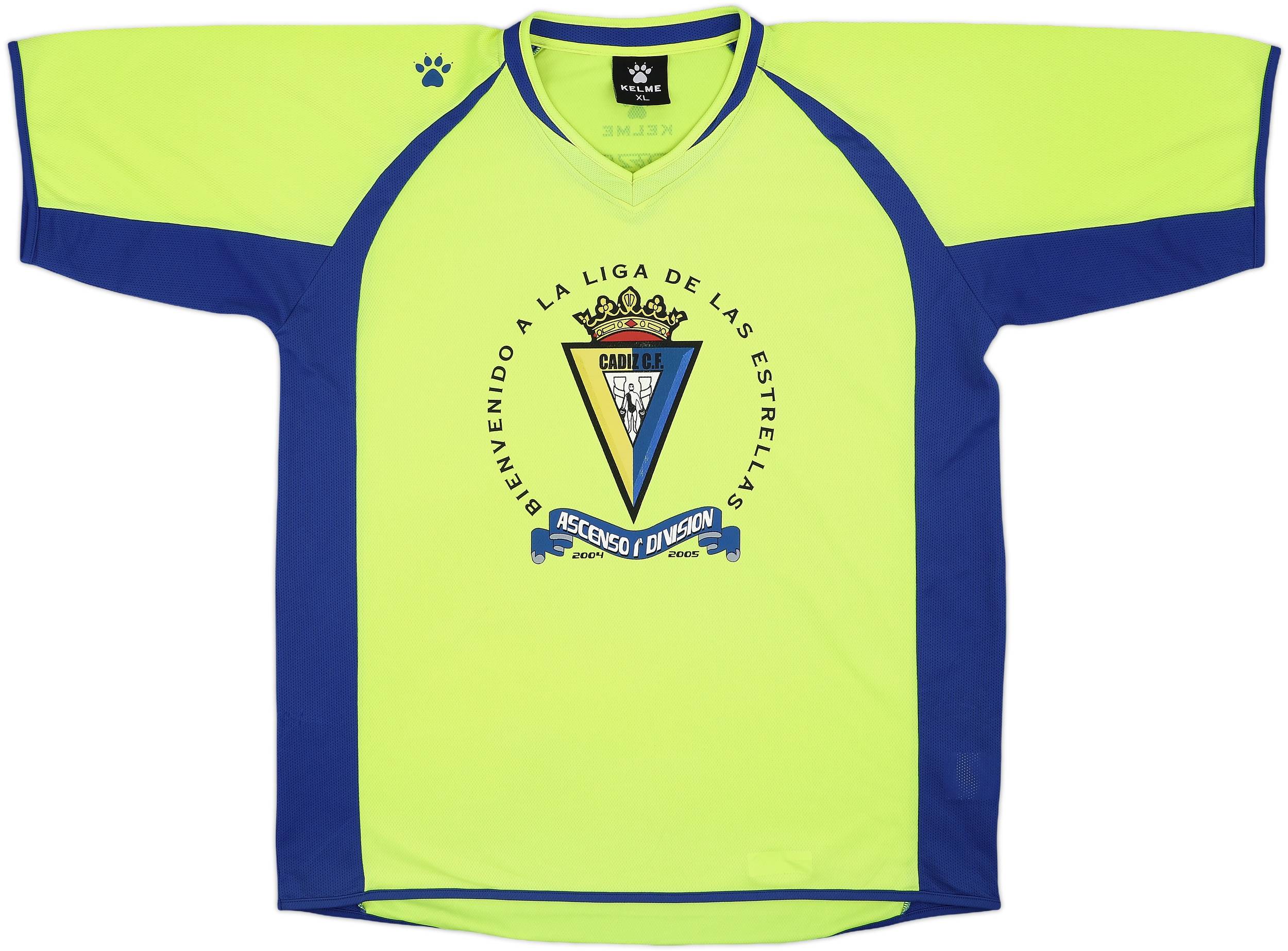 2004-05 Cadiz Kelme Training Shirt - 8/10 - (XL)