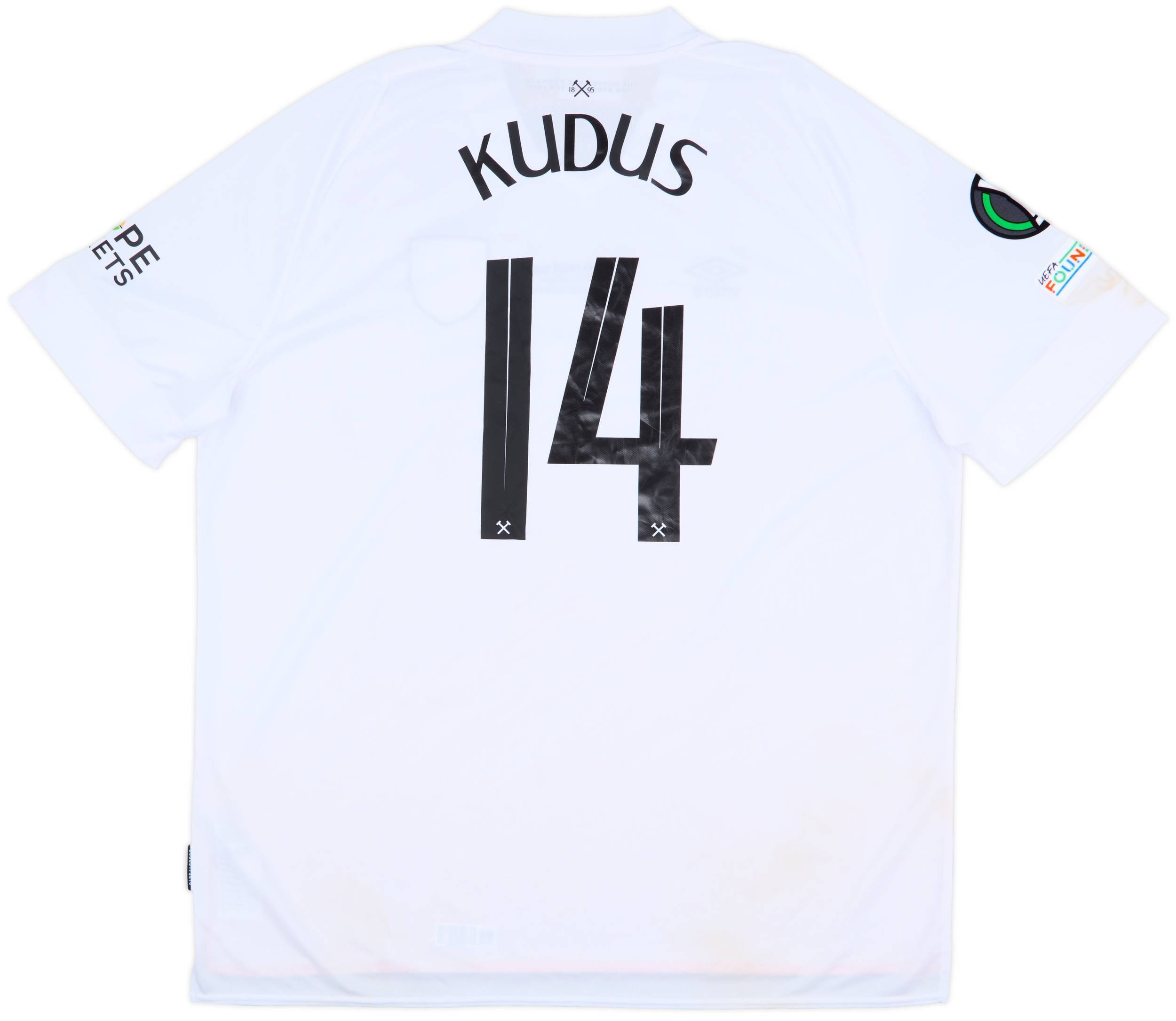 2022-23 West Ham Third 'Europa Conference League Final' Shirt Kudus #14 (3XL)