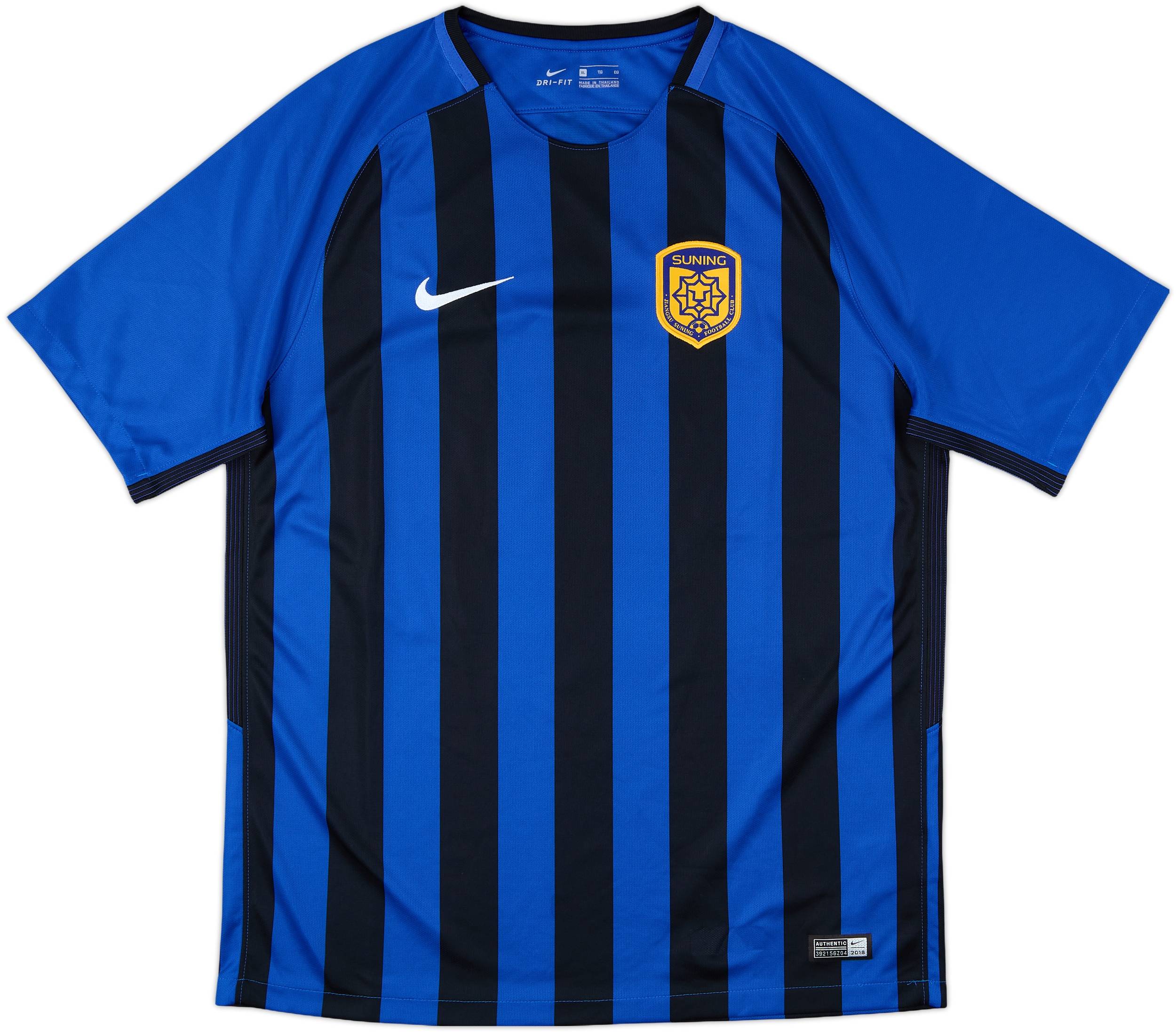 2018 Jiangsu Suning FC Home Shirt - 9/10 - (XL)