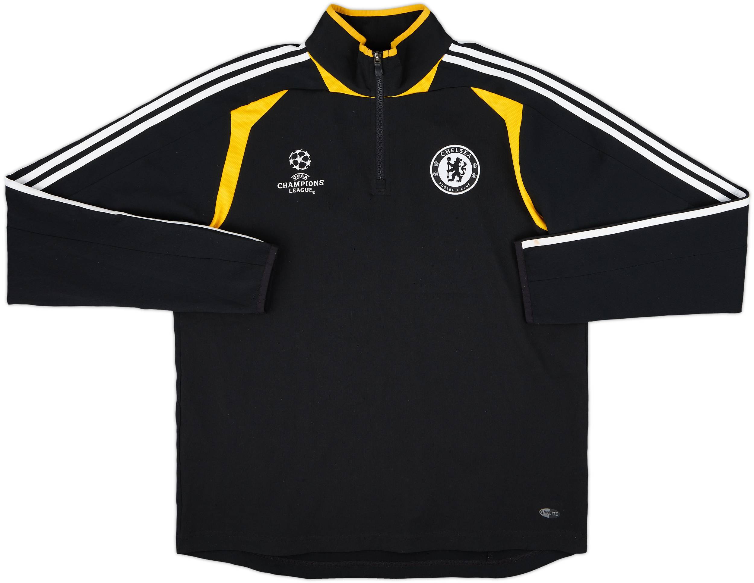 魅力的な価格 Zip 1/4 CL adidas Chelsea 2008-09 Drill (L/XL) - 8/10 - Top ワンピース