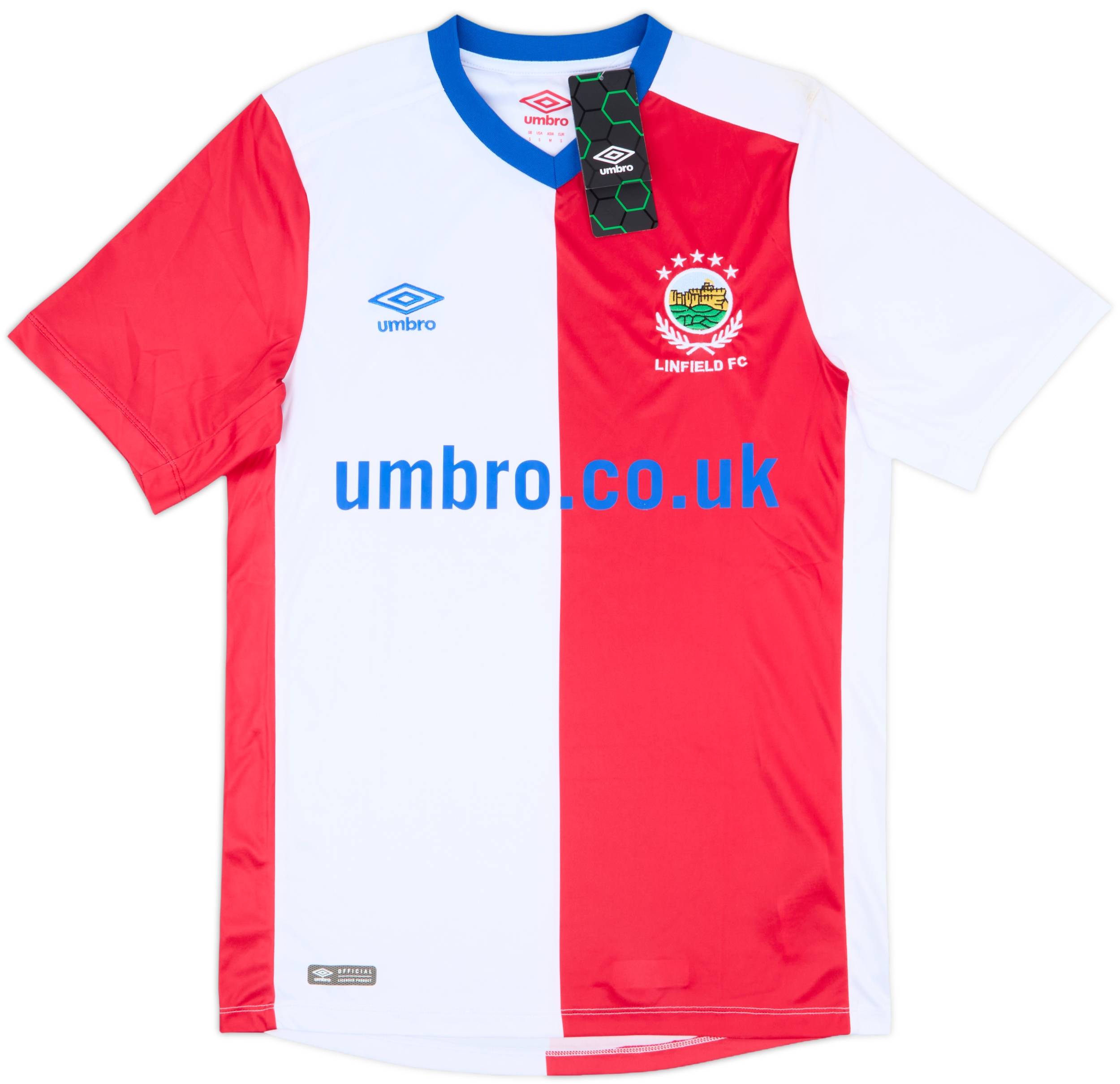 2018-19 Linfield Away Shirt (S)