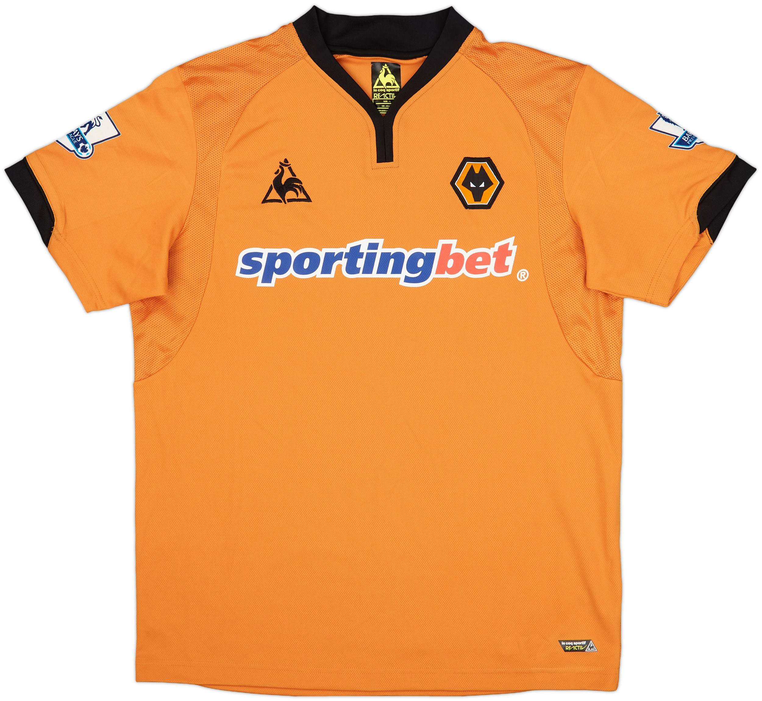 2009-10 Wolves Home Shirt - 10/10 - (L)