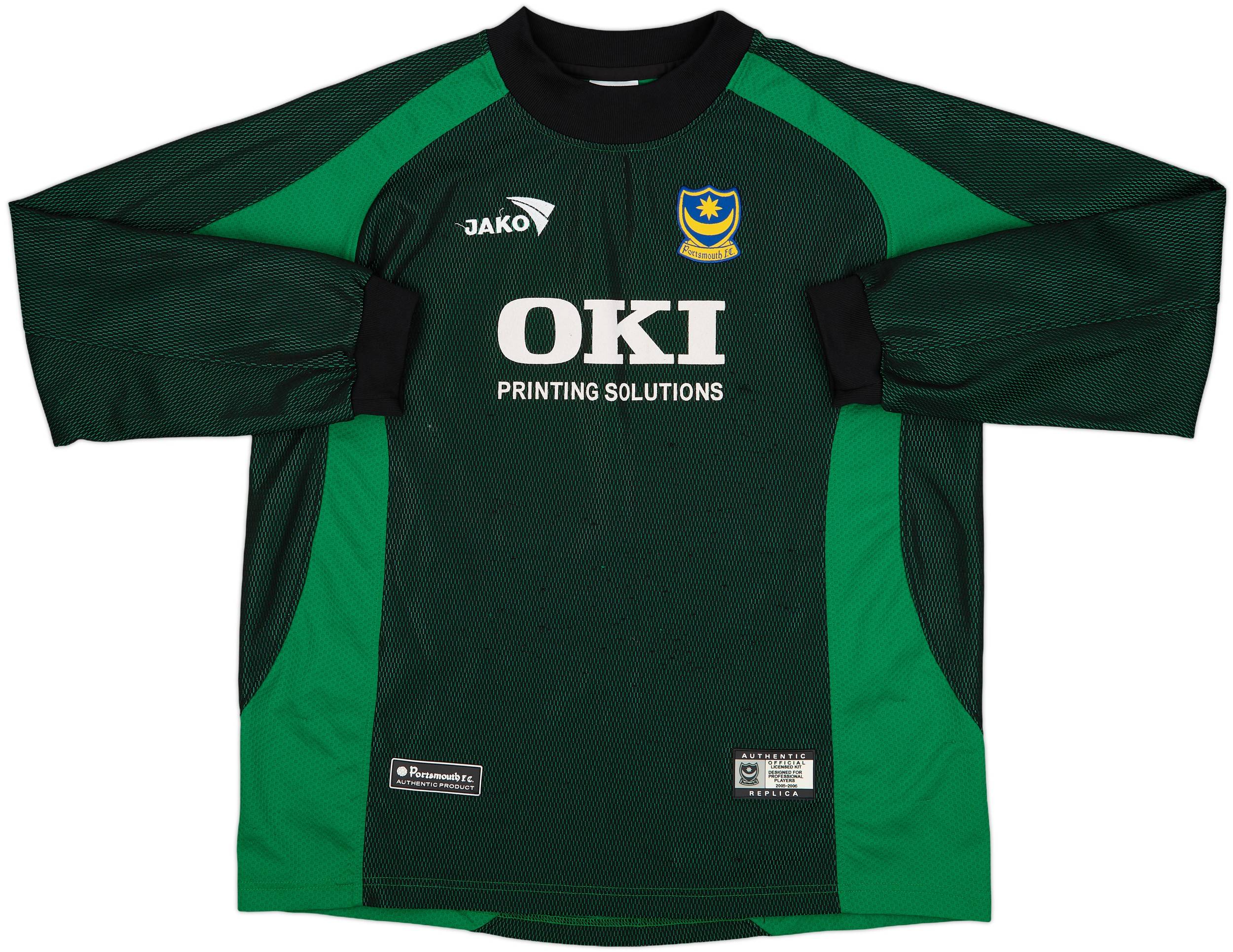 2005-06 Portsmouth GK Shirt - 8/10 - (XL)