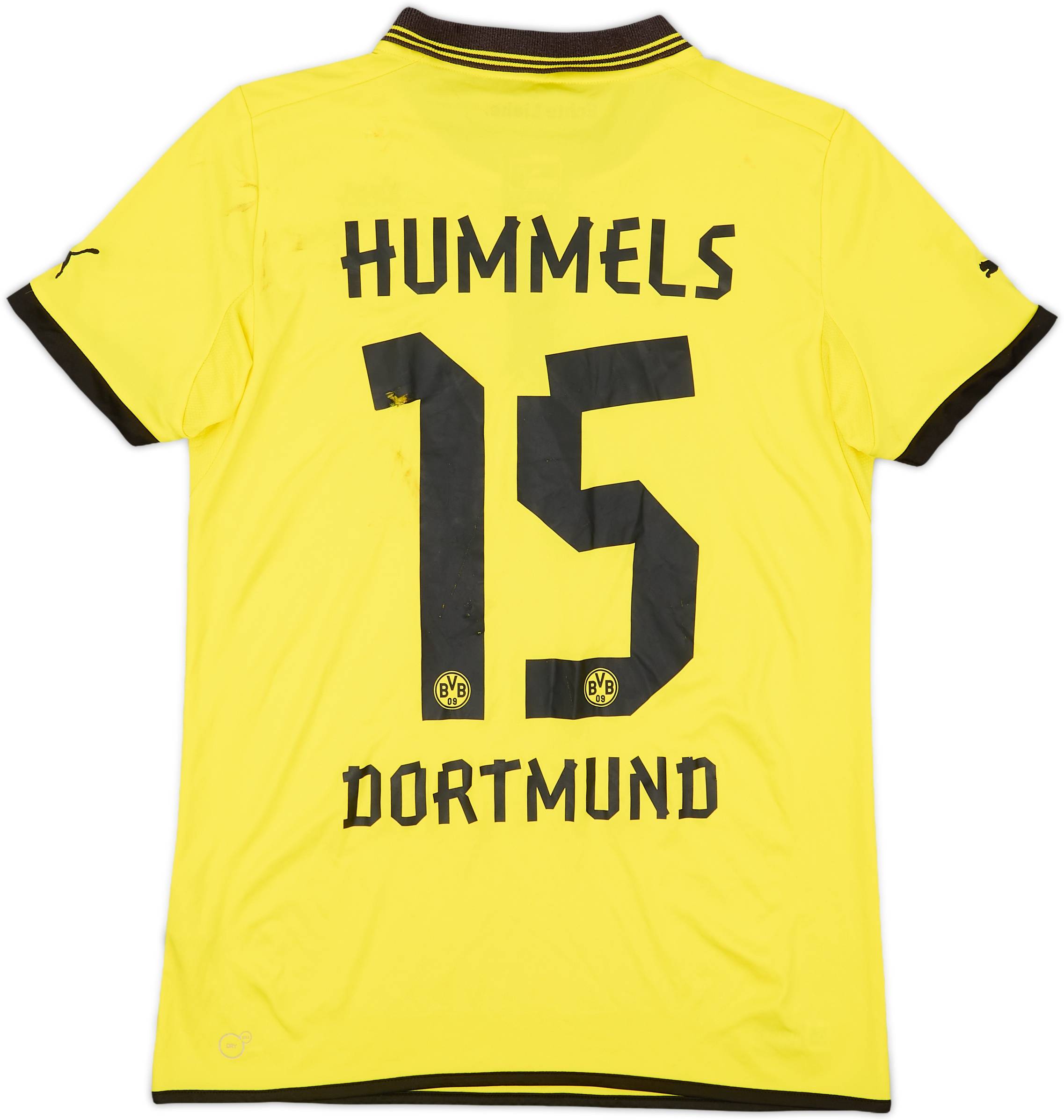 2012-13 Borussia Dortmund Home Shirt Hummels #15 - 4/10 - (L)