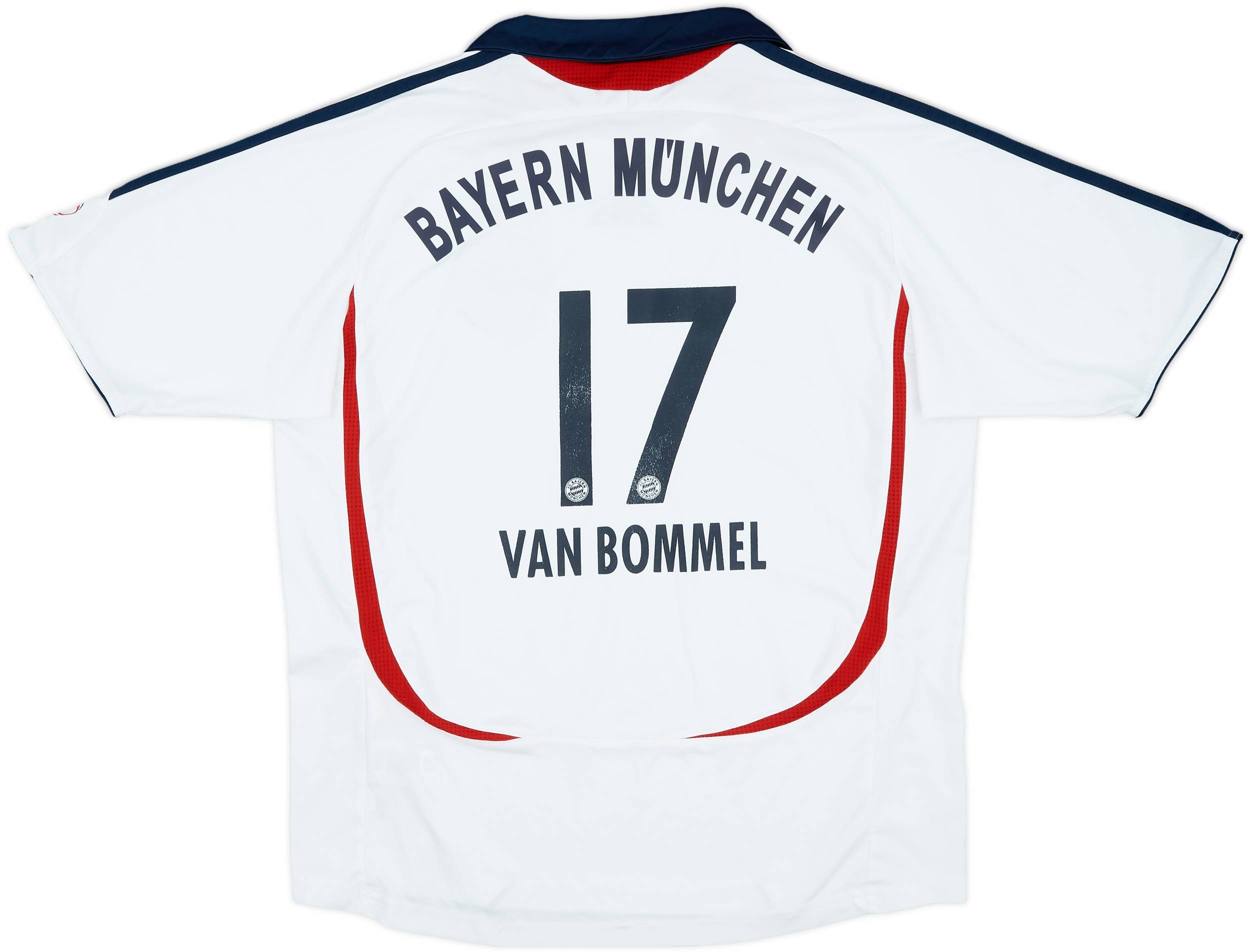 2006-07 Bayern Munich Away Shirt Van Bommel #17 - 7/10 - (XL.Boys)