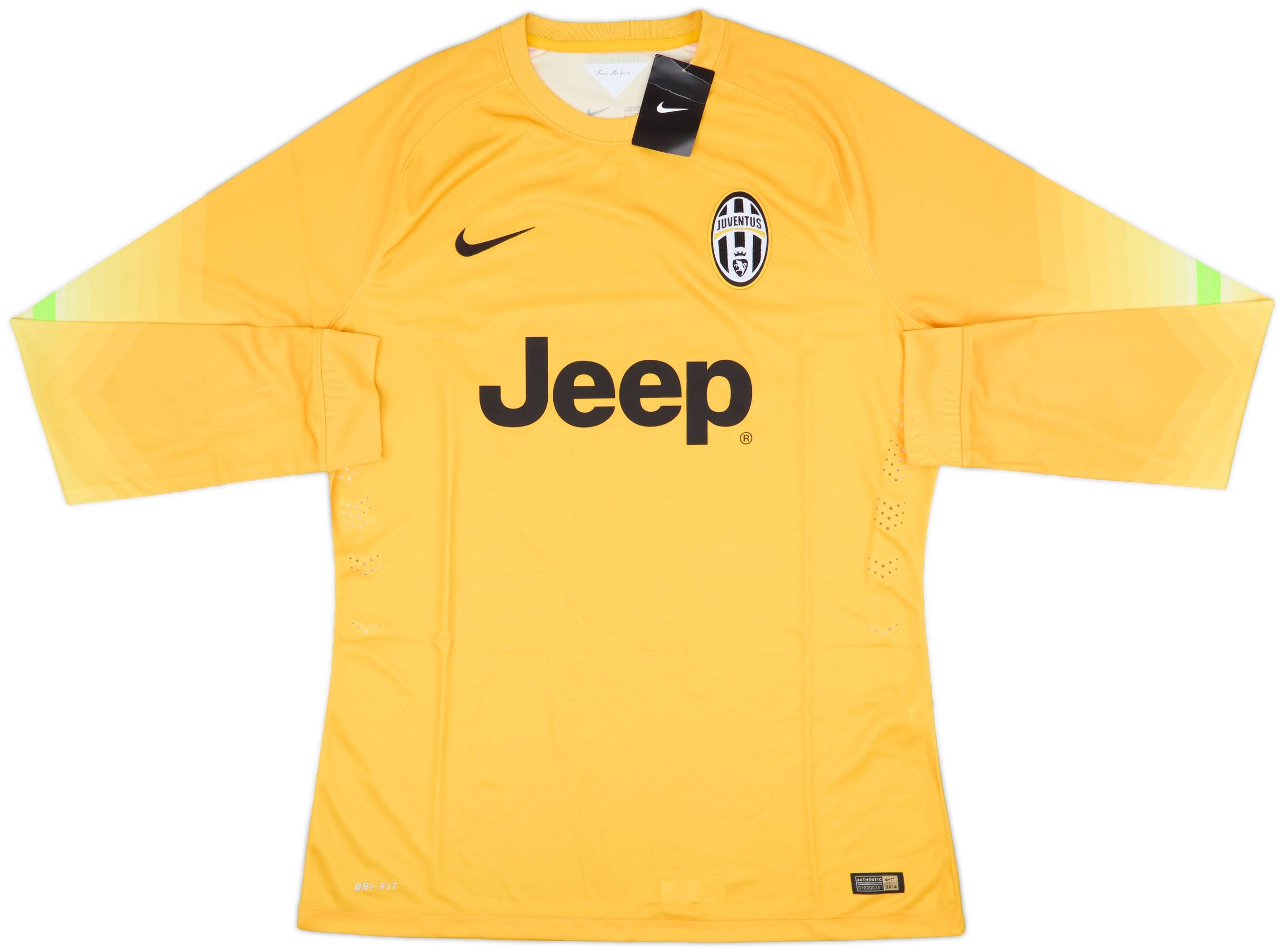 2014-15 Juventus Player Issue GK Shirt (XL)