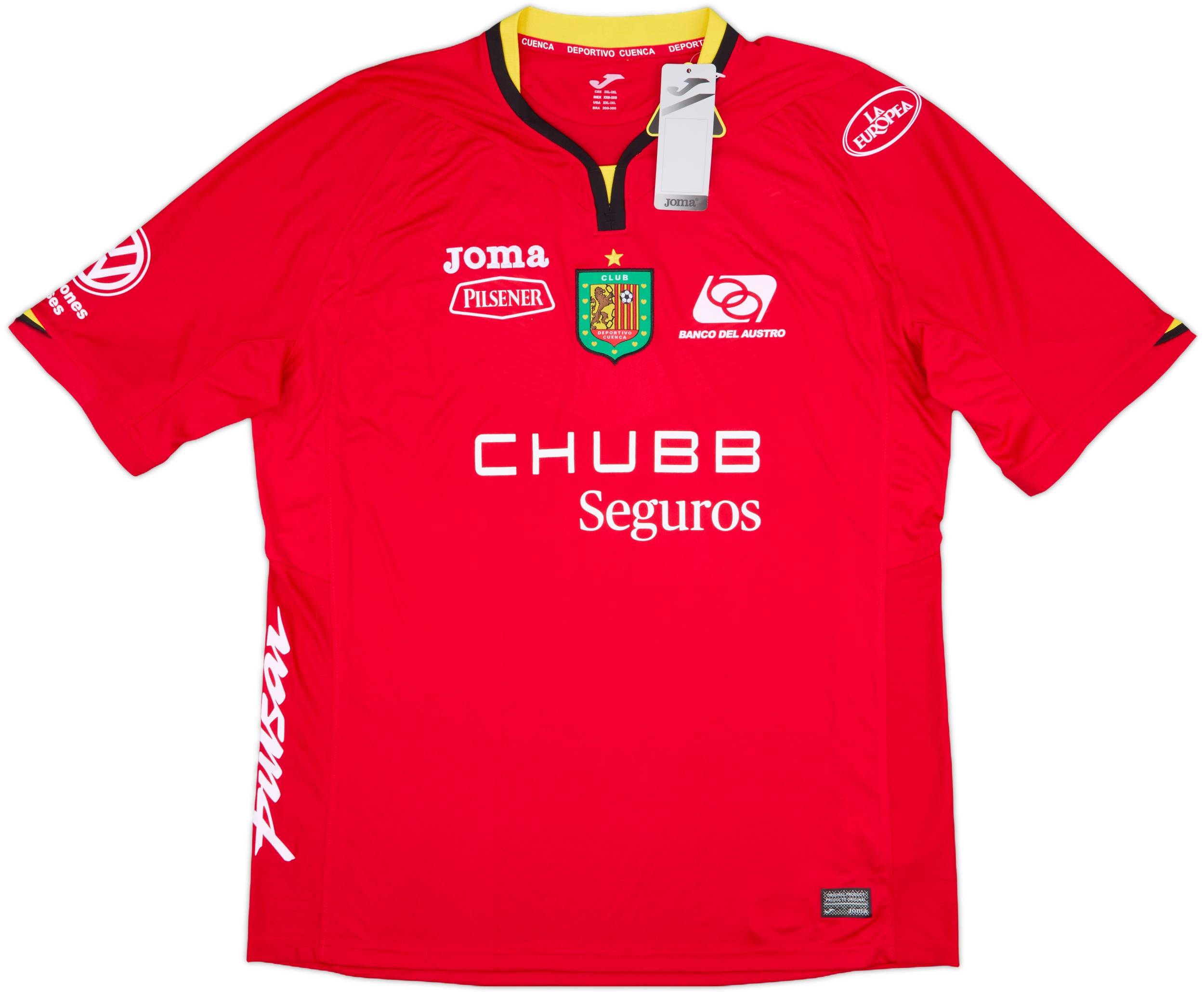2019 Deportivo Cuenca Home Shirt (XXL/3XL)