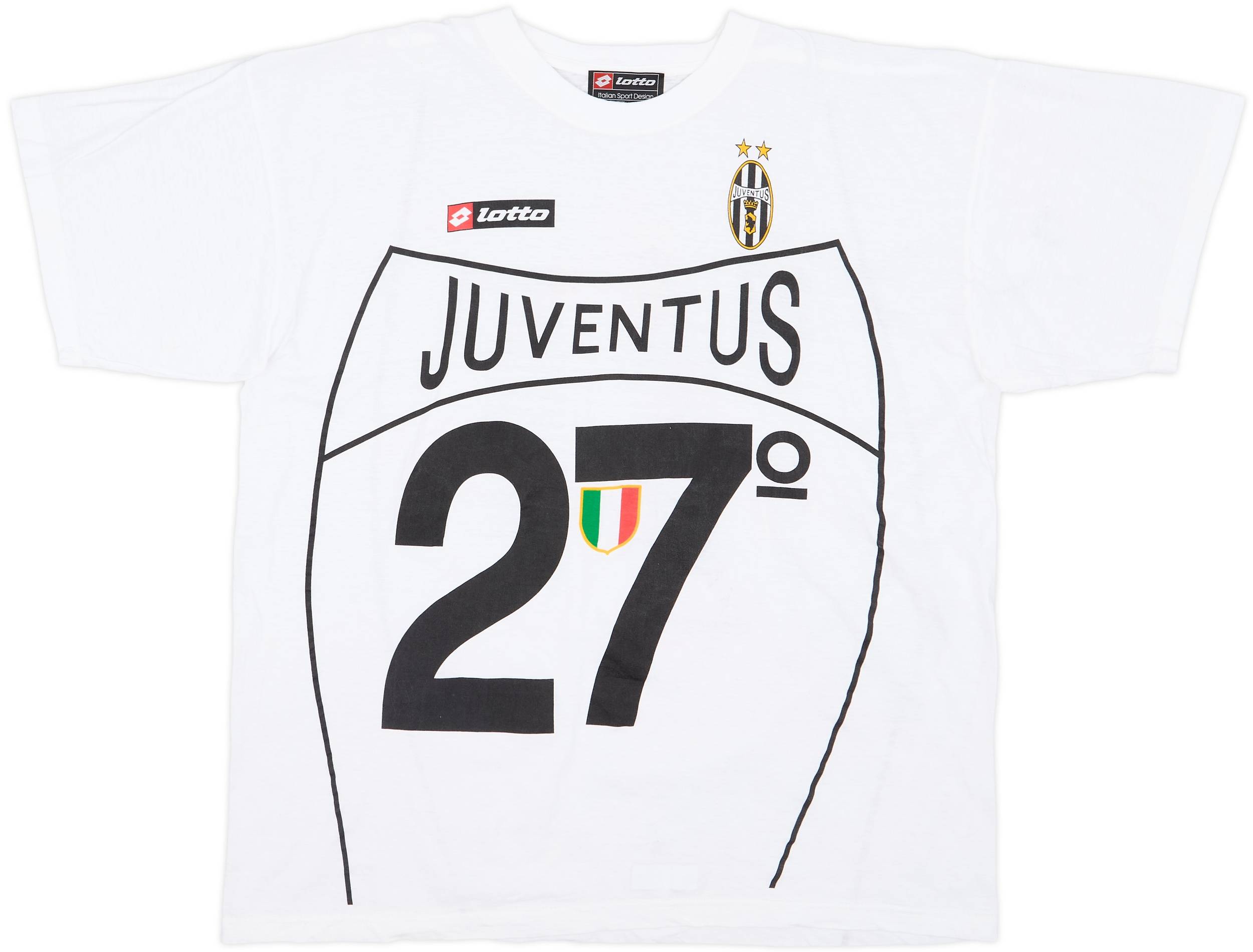 2002-03 Juventus Lotto 'Campioni D'Italia 2003' Graphic Tee