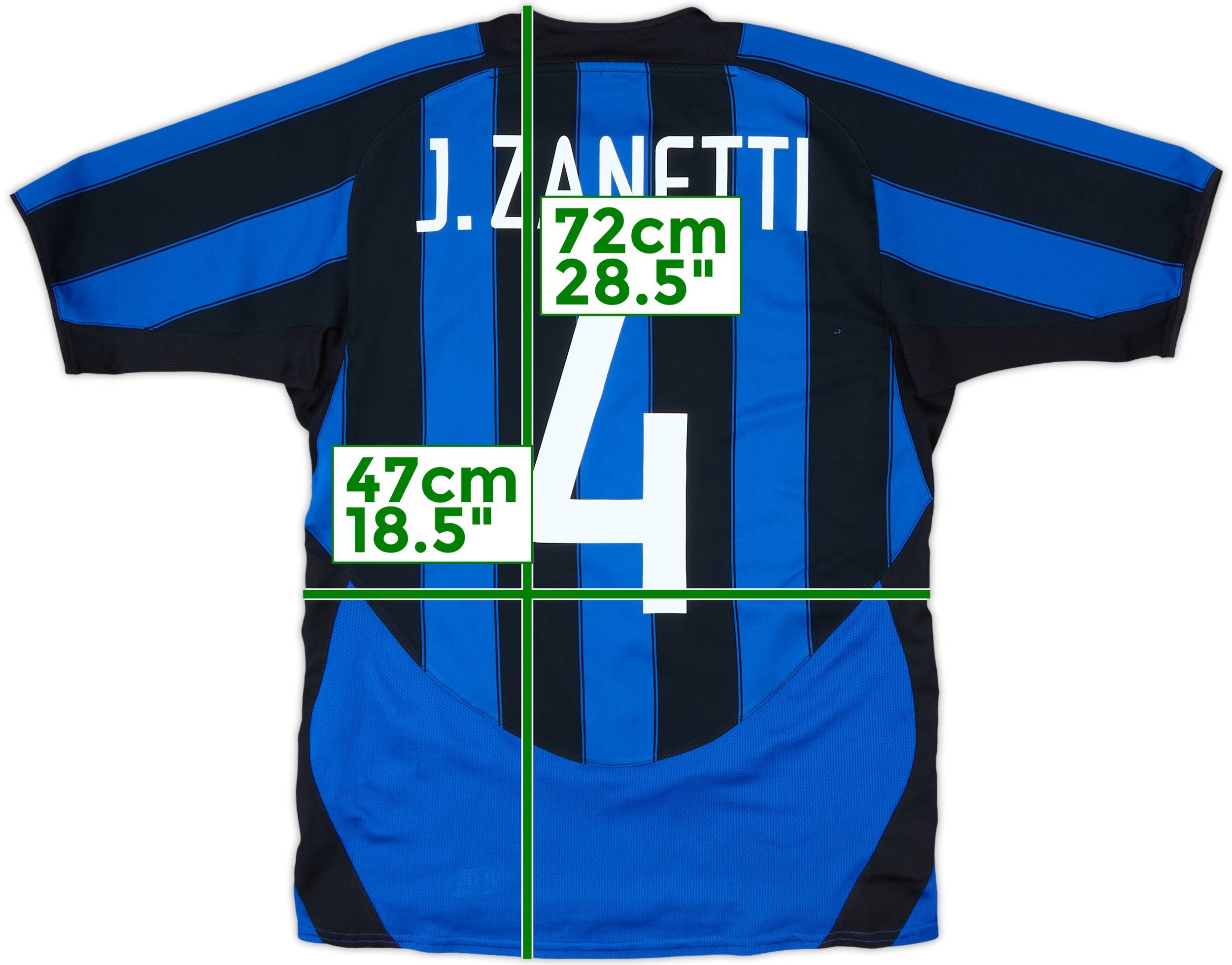 ウェア inter 2003 2004 HOME 2003-04 Inter Milan Home L/S Shirt - 5/10 - (XL)