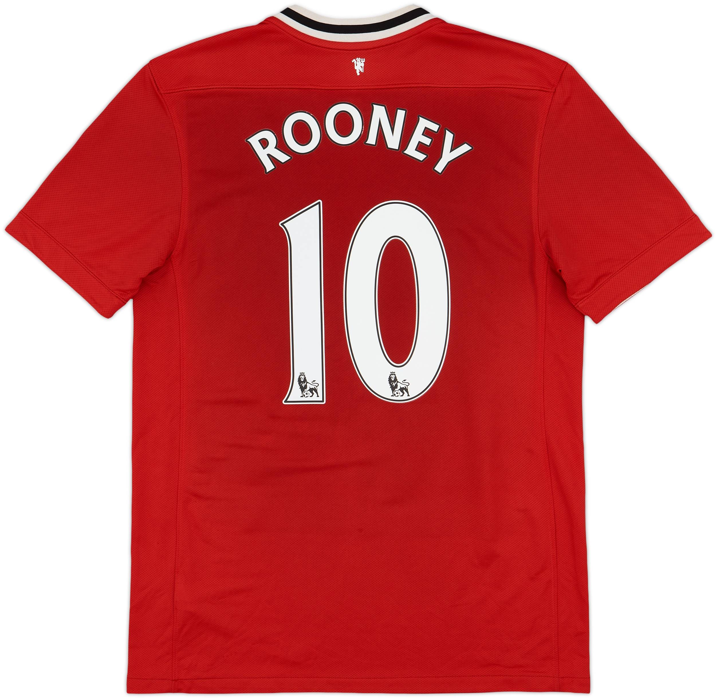 2011-12 Manchester United Home Shirt Rooney #10 - 4/10 - (M)