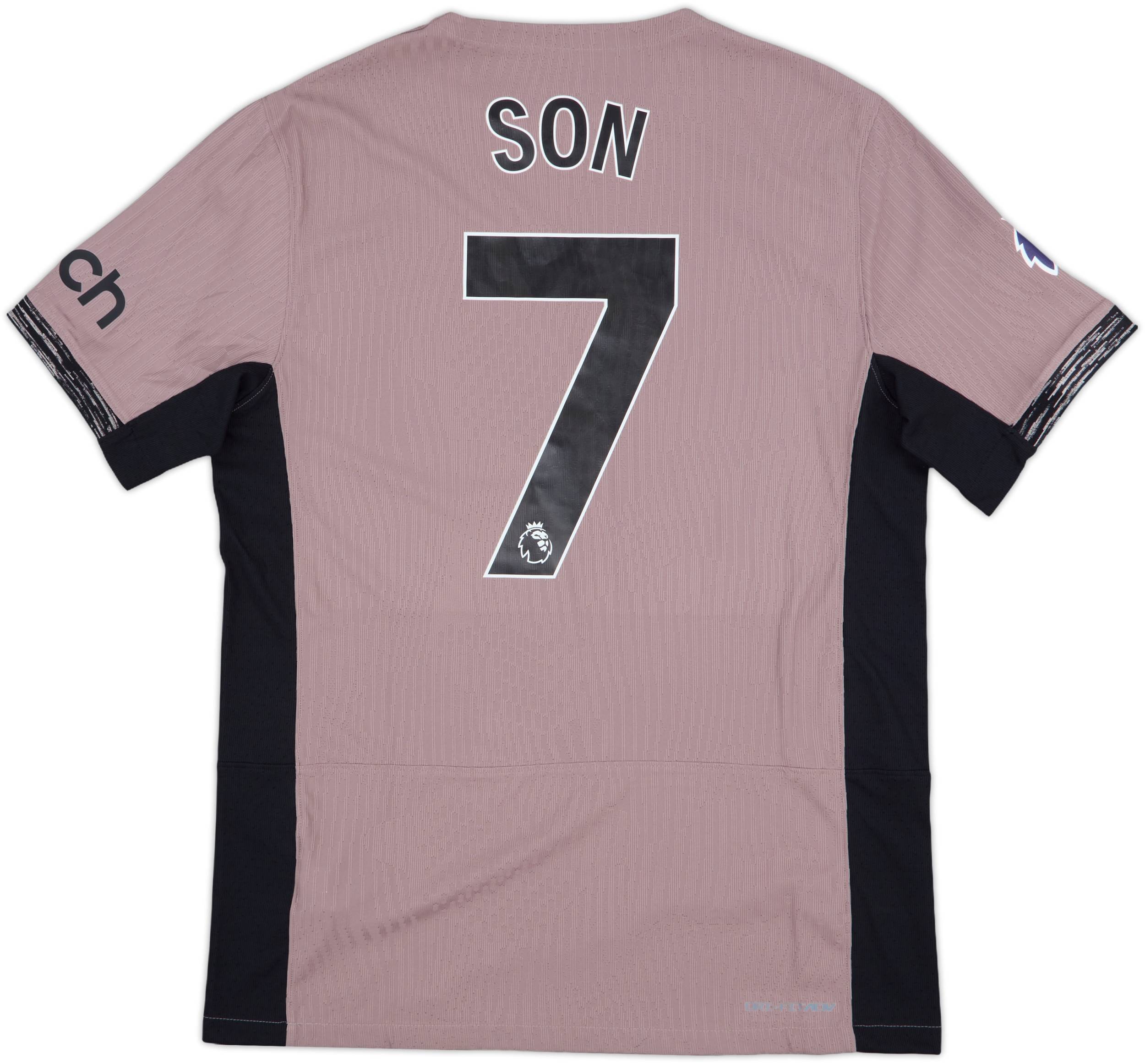 2023-24 Tottenham Authentic Third Shirt Son #7 (M)