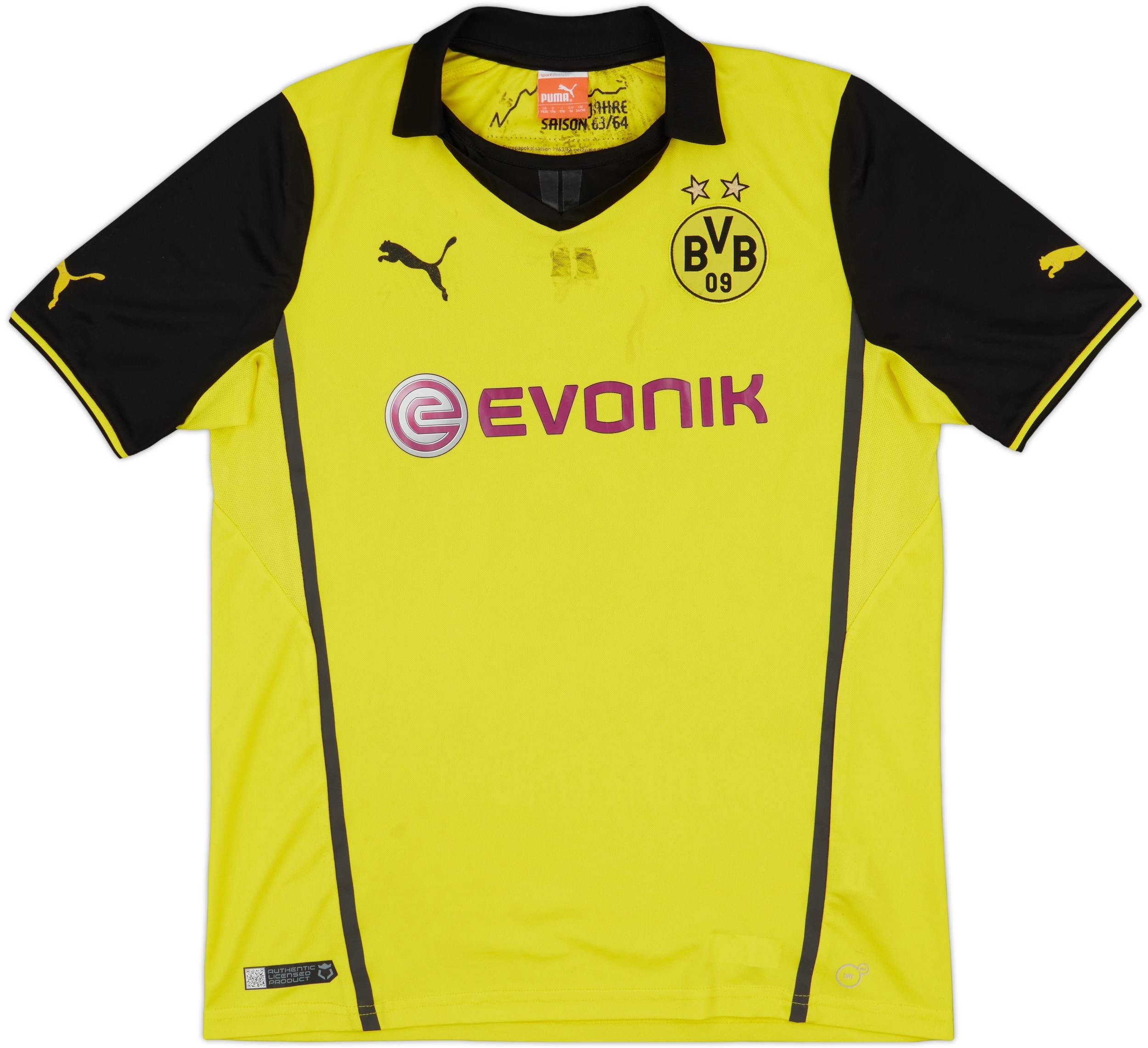2013-14 Dortmund CL Home Shirt - 4/10 - (XL.Boys)