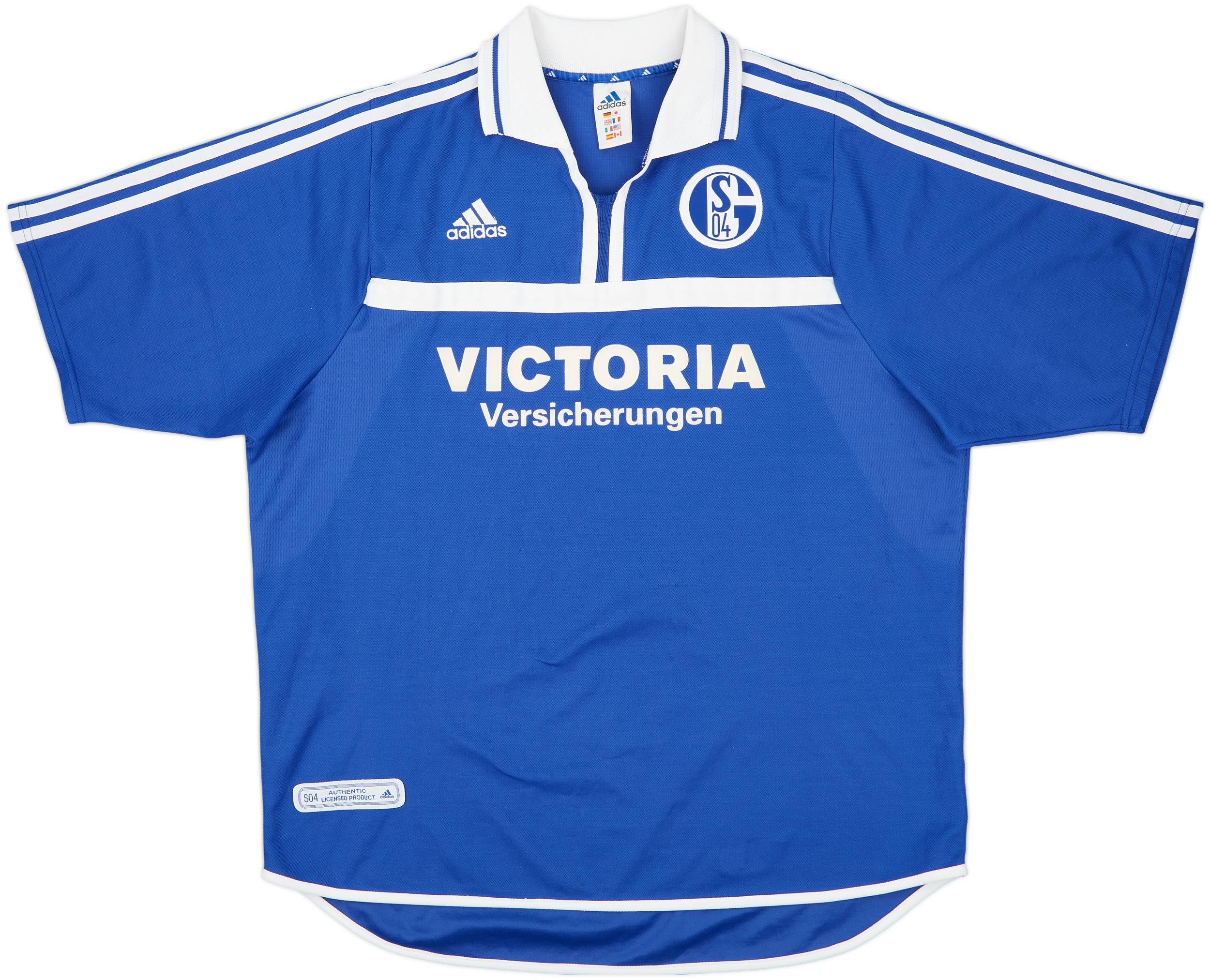 2001-02 Schalke Home Shirt - 8/10 - (XL)