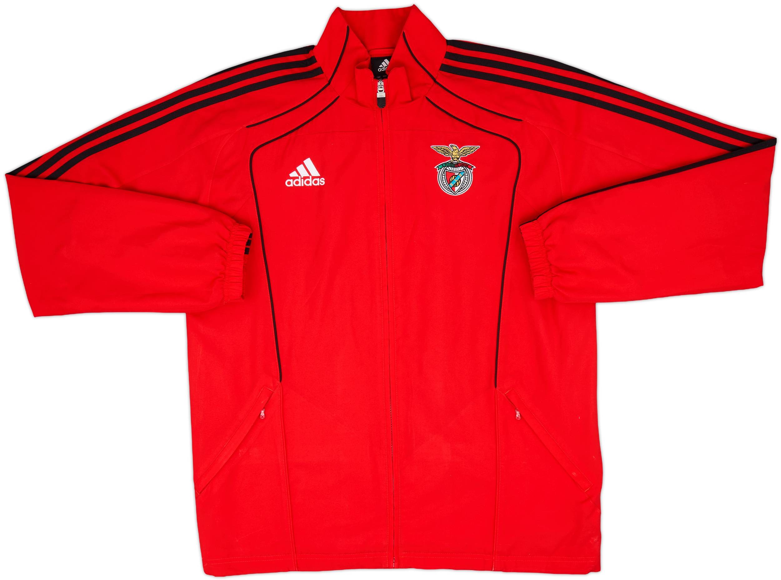 2010-11 Benfica adidas Track Jacket - 9/10 - (L)